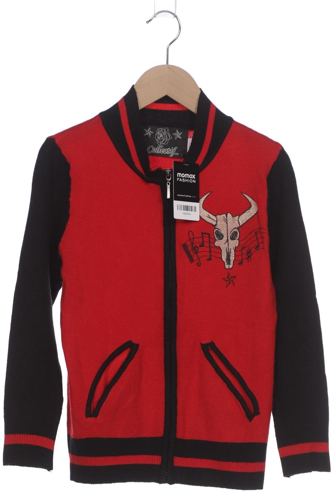 

Collectif London Damen Strickjacke, rot, Gr. 36