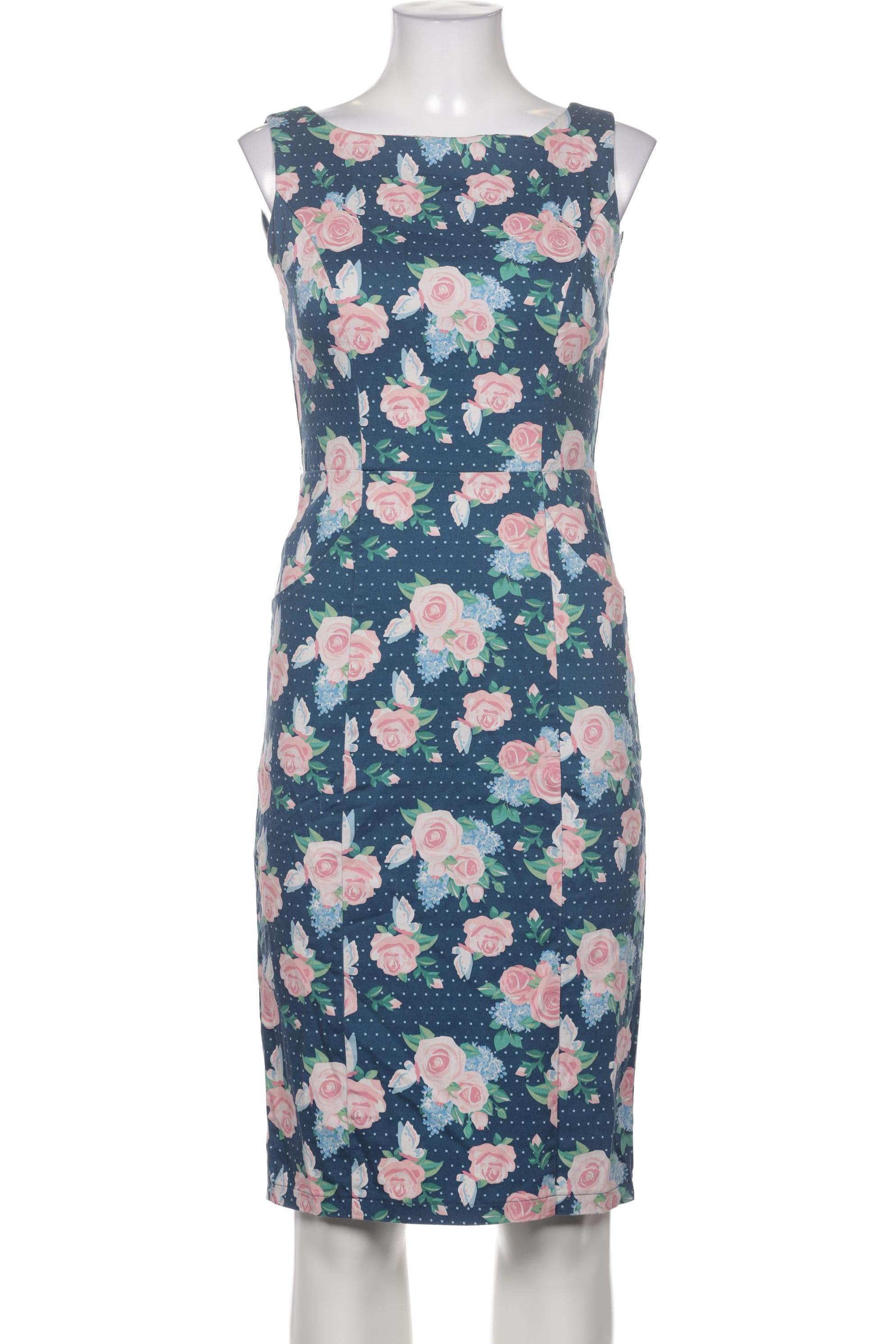 Thumbnail - Collectif London Damen Kleid, blau, Gr. 38