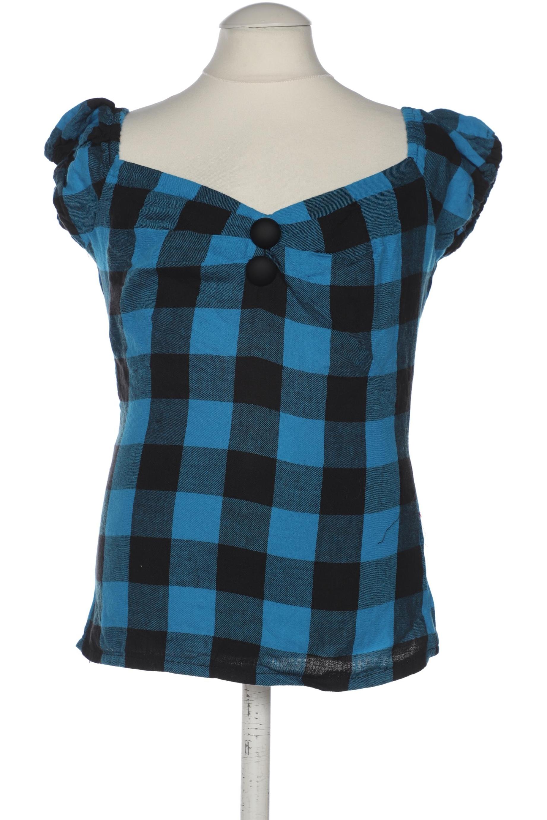 

Collectif London Damen Bluse, blau, Gr. 8