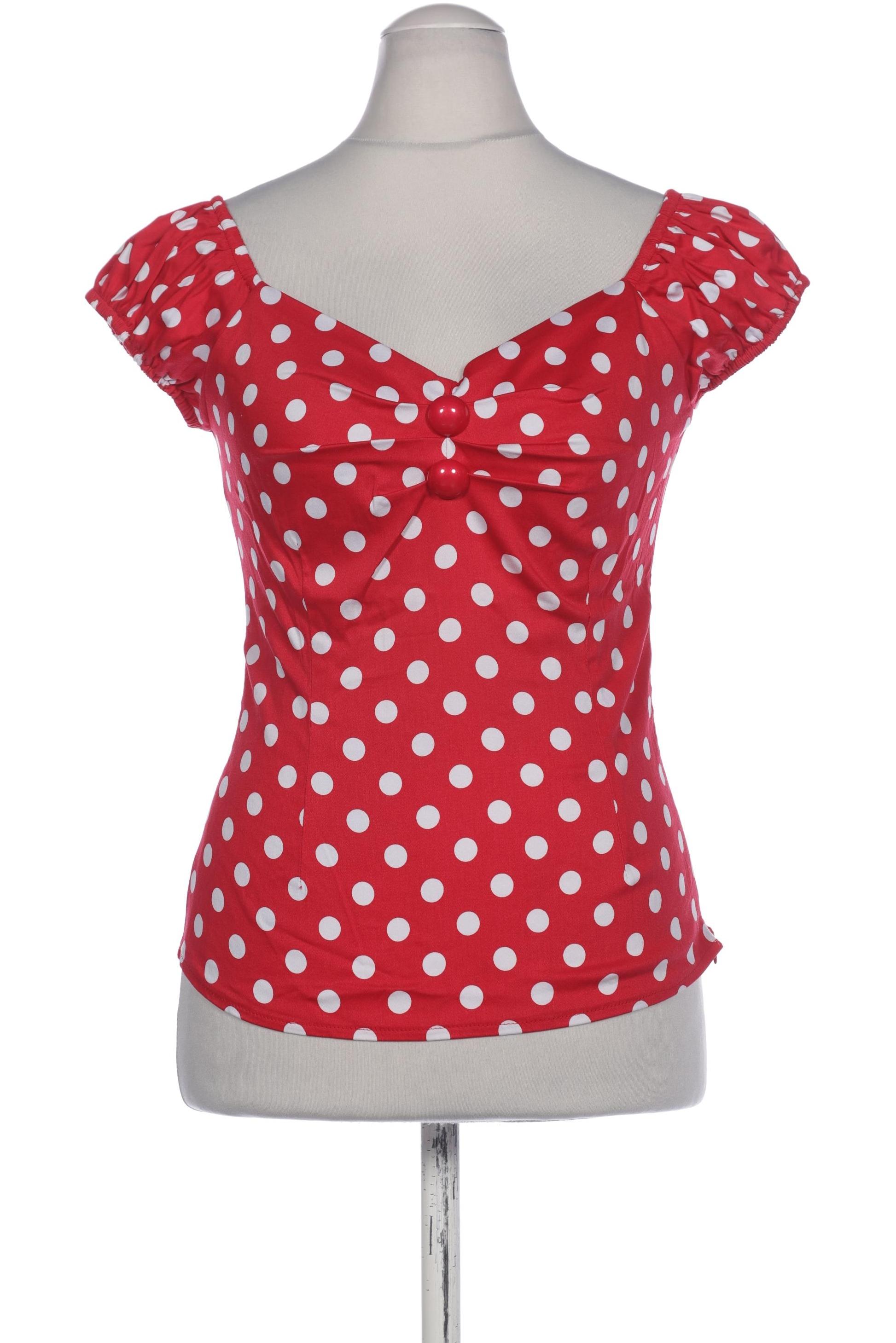 

Collectif London Damen Bluse, rot, Gr. 38