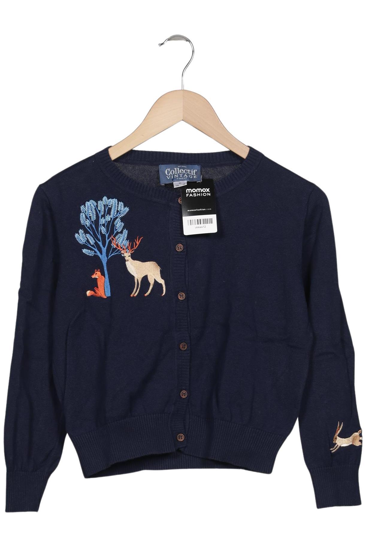 

Collectif London Damen Strickjacke, marineblau, Gr. 146