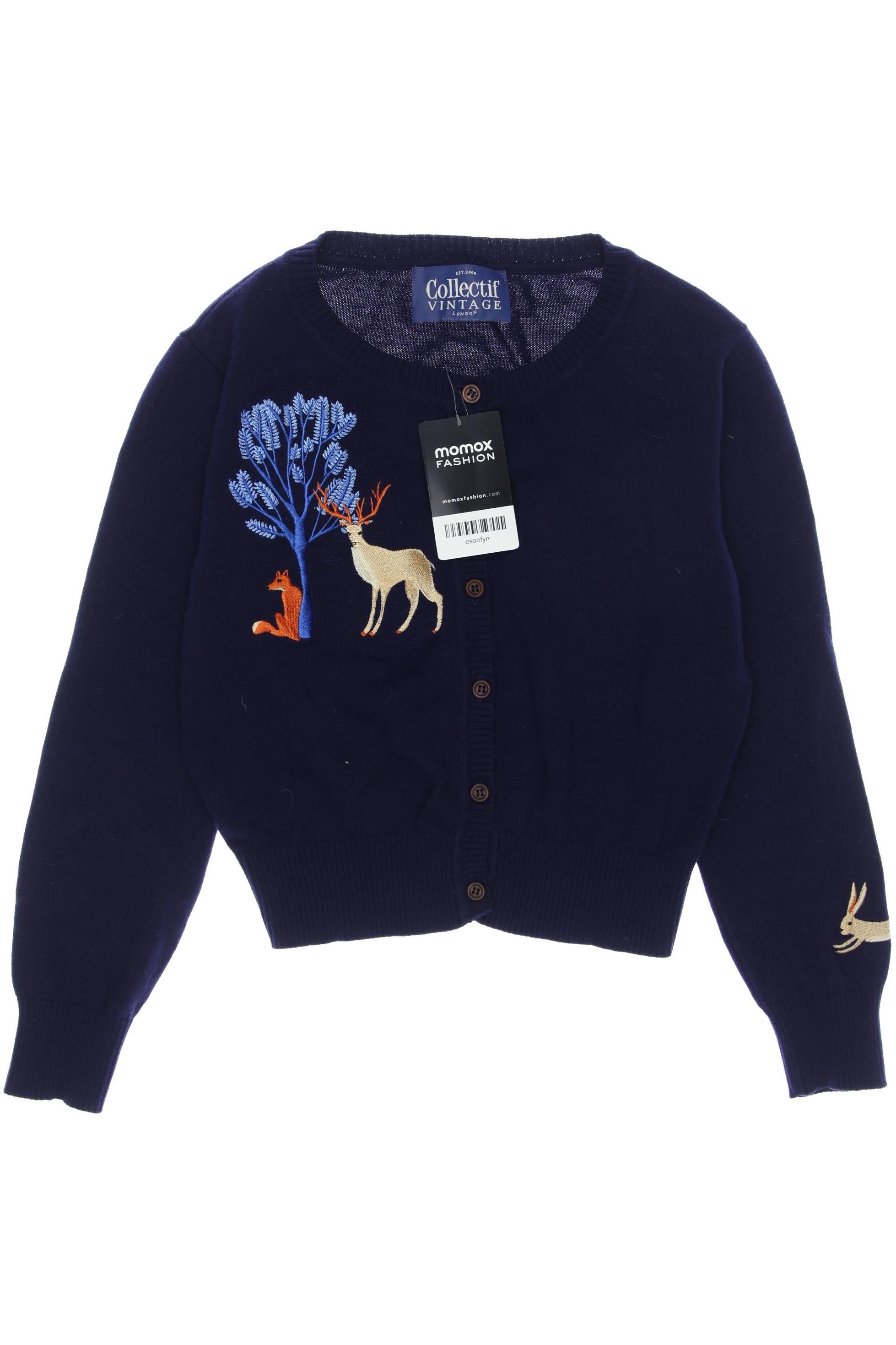 

Collectif Damen Strickjacke, marineblau, Gr. 134