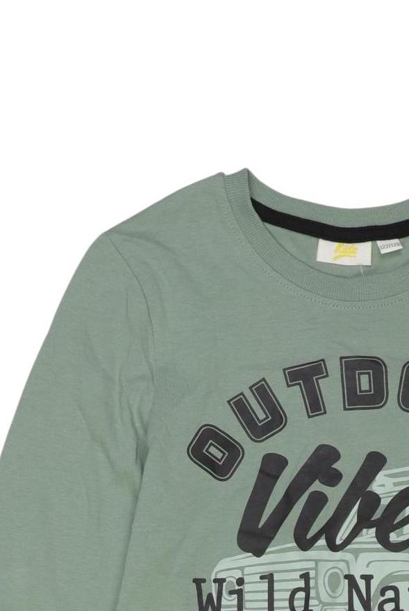 Thumbnail - Color Kids Jungen Langarmshirt, grün, Gr. 122/128