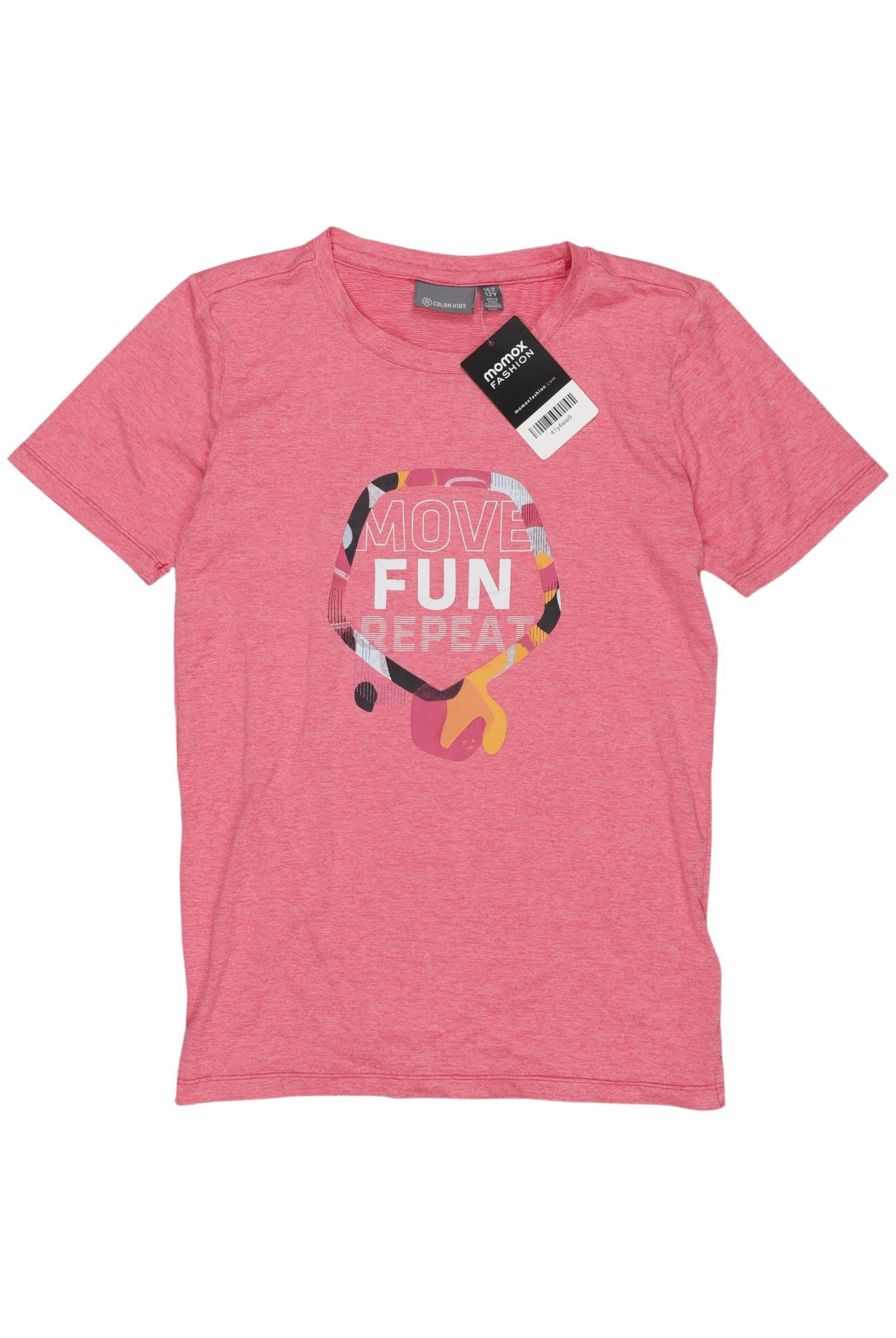 

Color Kids Damen T-Shirt, pink, Gr. 152