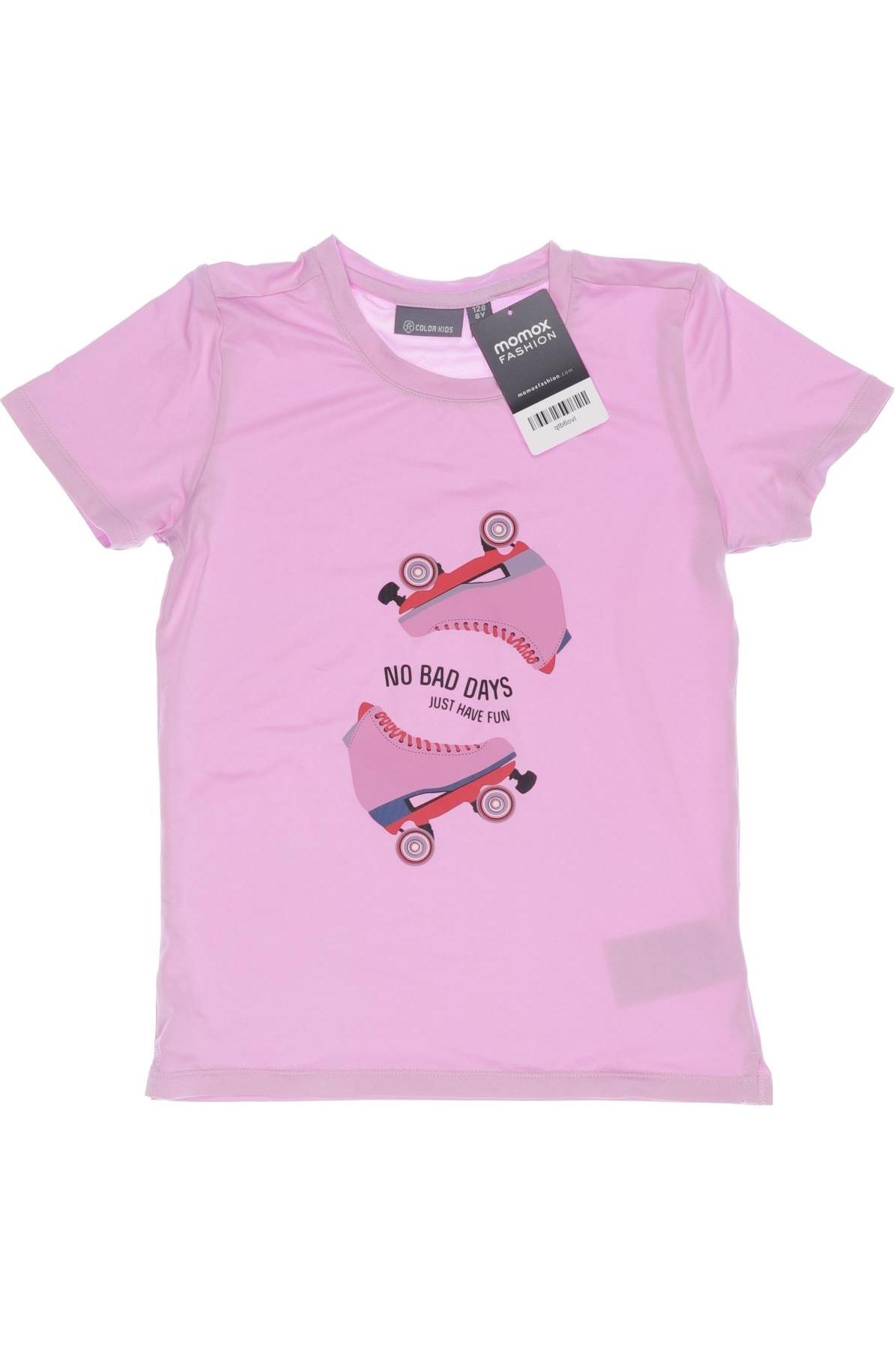 

Color Kids Damen T-Shirt, pink, Gr. 128