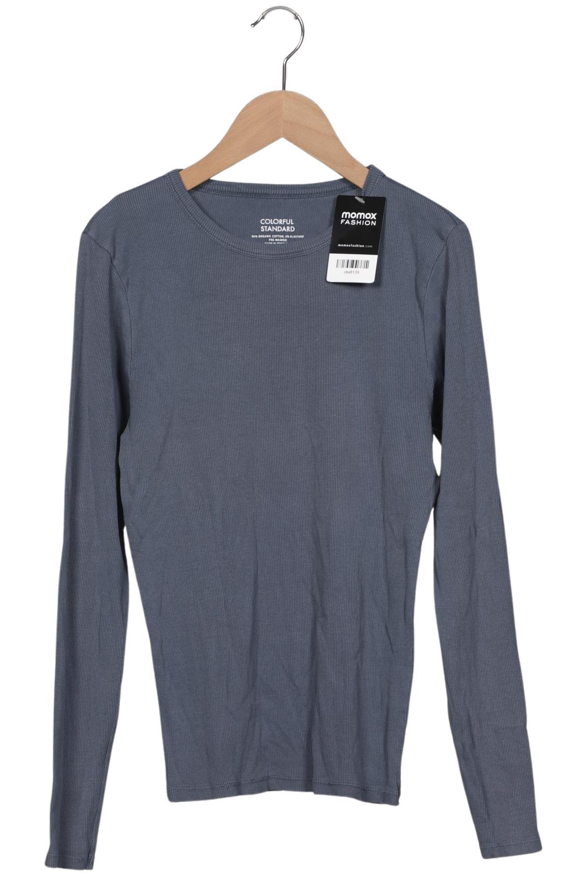 

Colorful Standard Damen Langarmshirt, blau, Gr. 38