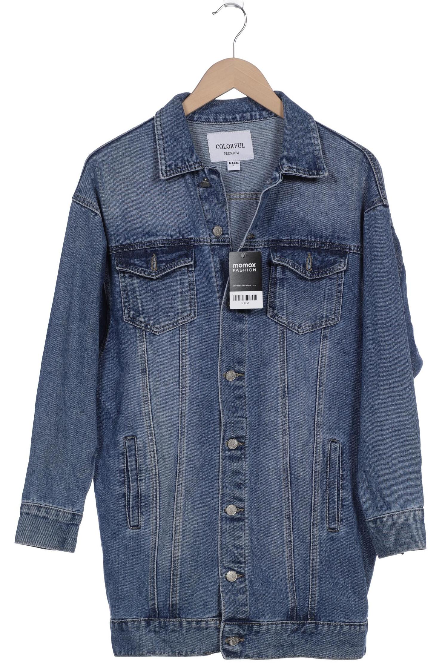 

Colorful Standard Damen Jacke, blau, Gr. 38