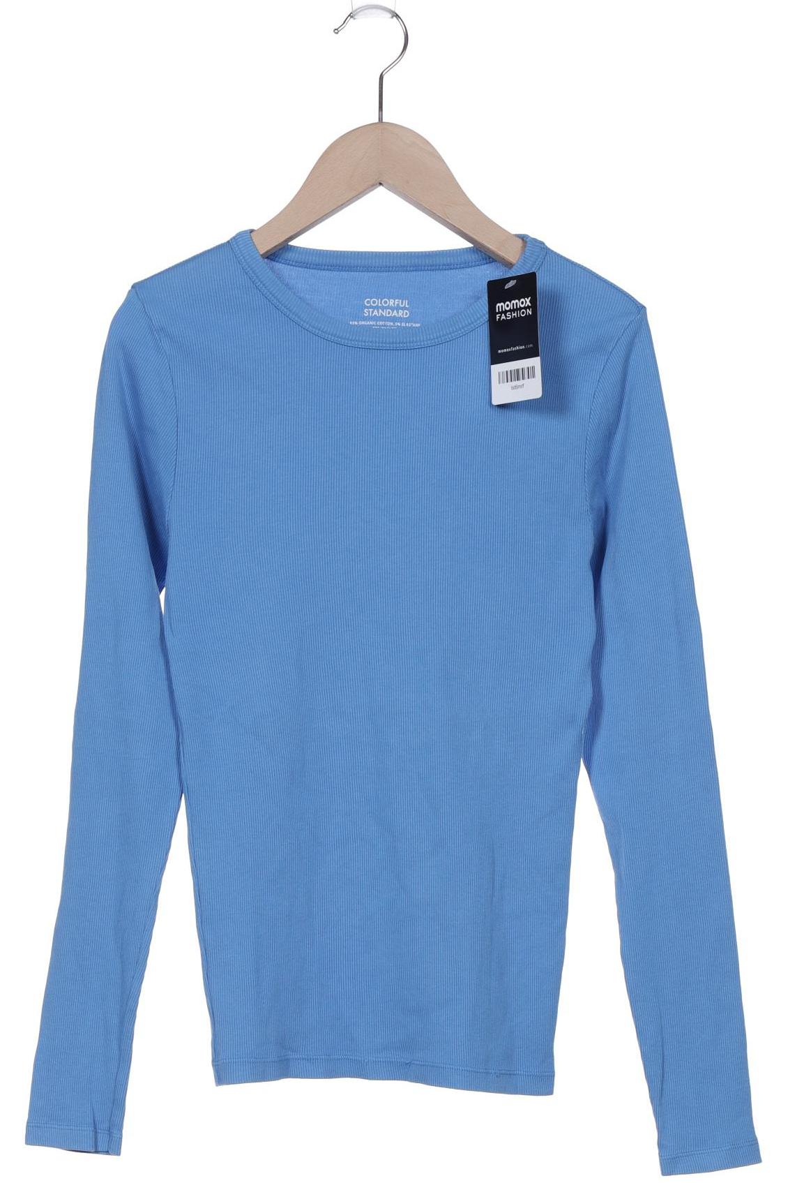 

Colorful Standard Damen Langarmshirt, blau, Gr. 34