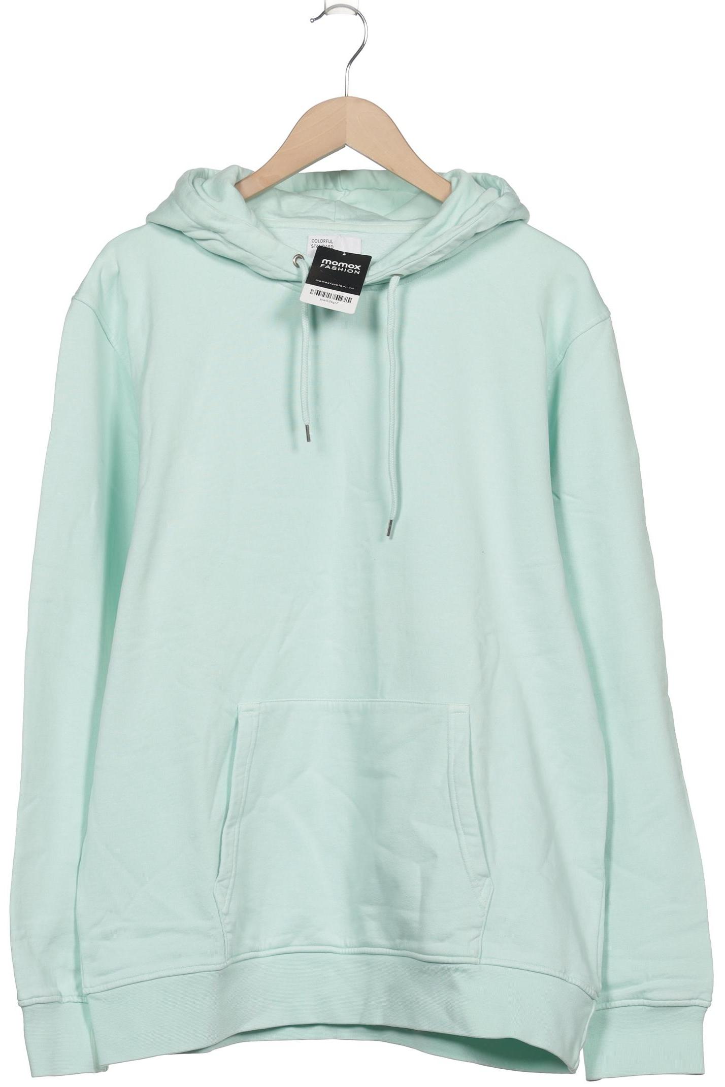 

Colorful Standard Damen Kapuzenpullover, türkis, Gr. 44