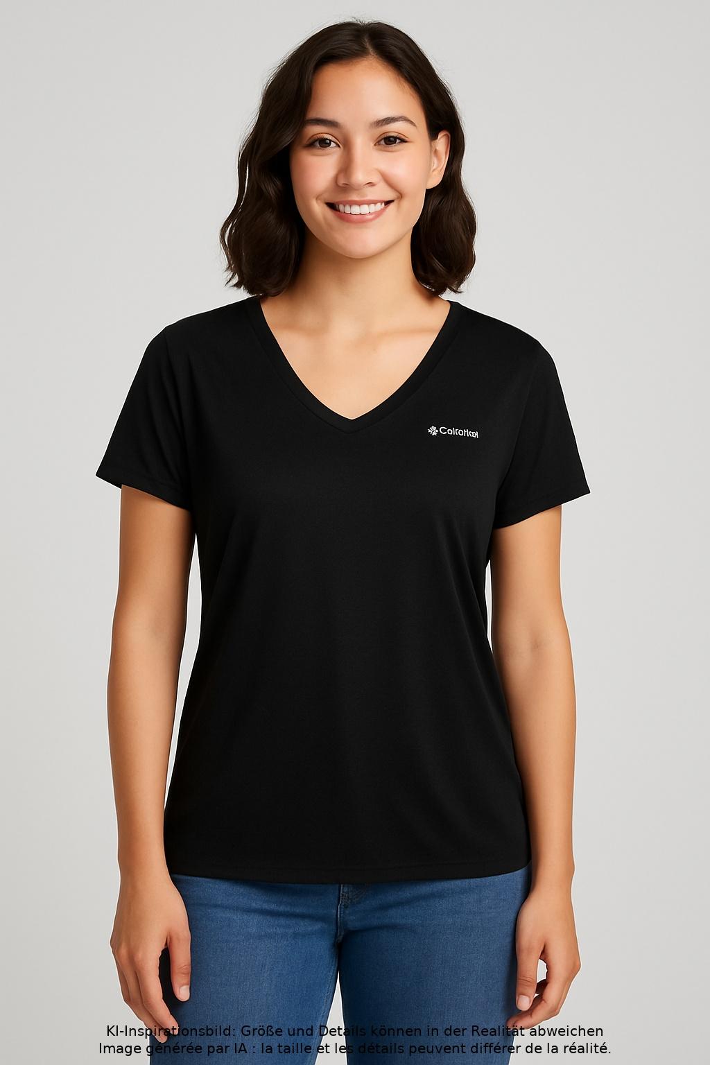 

Columbia Sportswear Company Damen T-Shirt, schwarz, Gr. 38