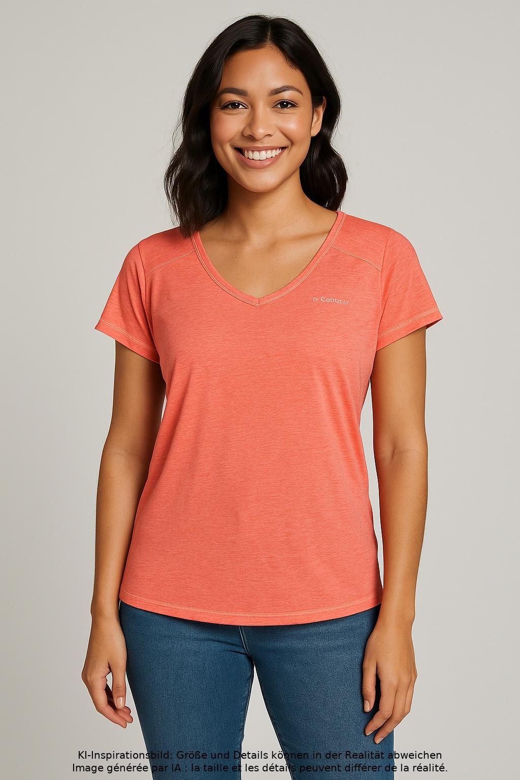 

Columbia Sportswear Company Damen T-Shirt, orange, Gr. 38