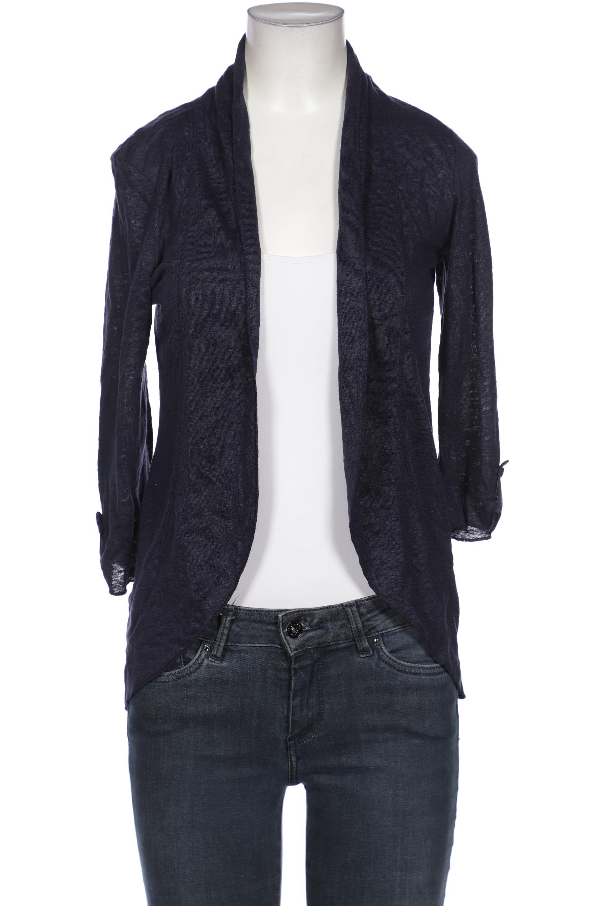 

comma casual identity Damen Strickjacke, marineblau, Gr. 36