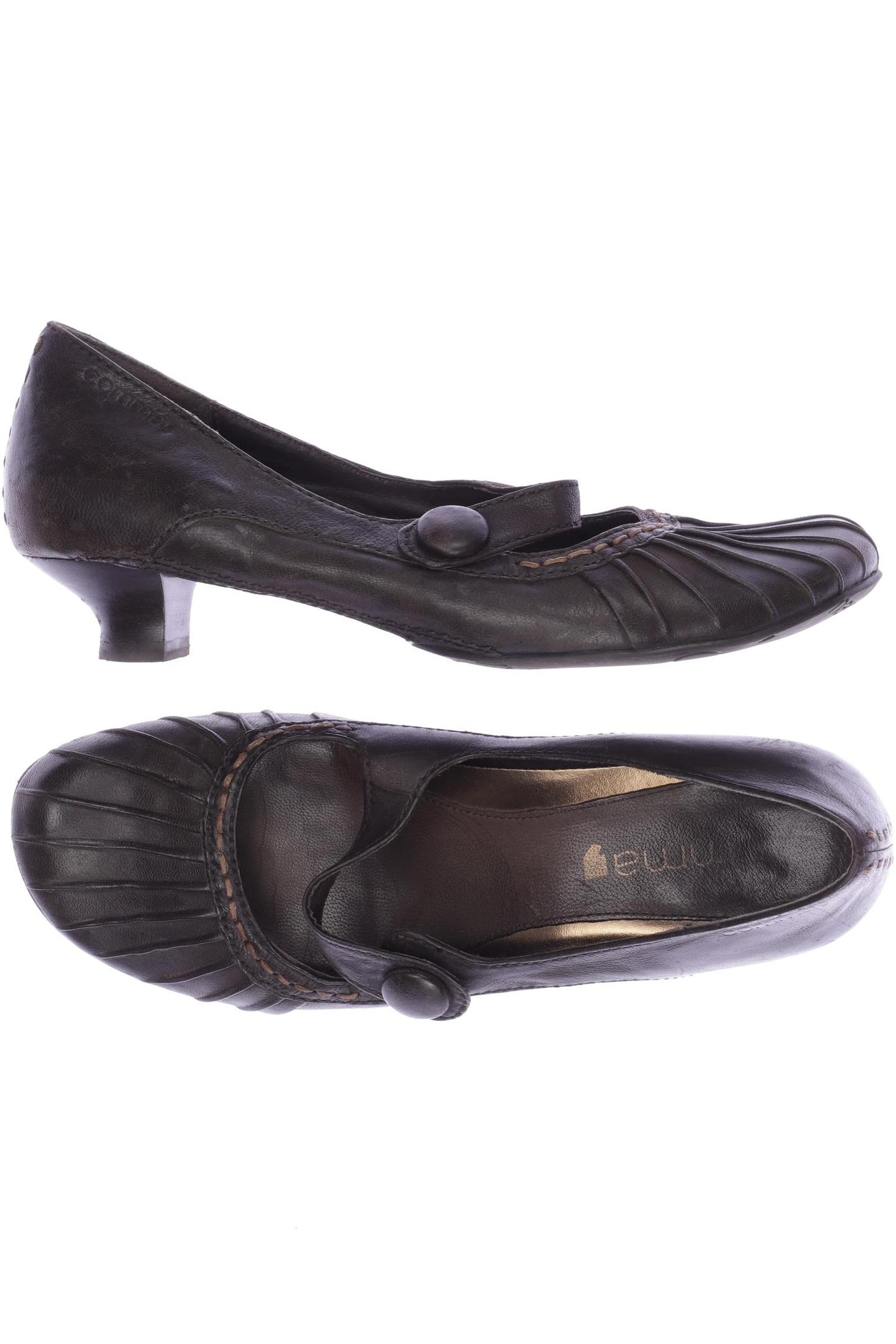 

Comma Damen Ballerinas, braun, Gr. 38