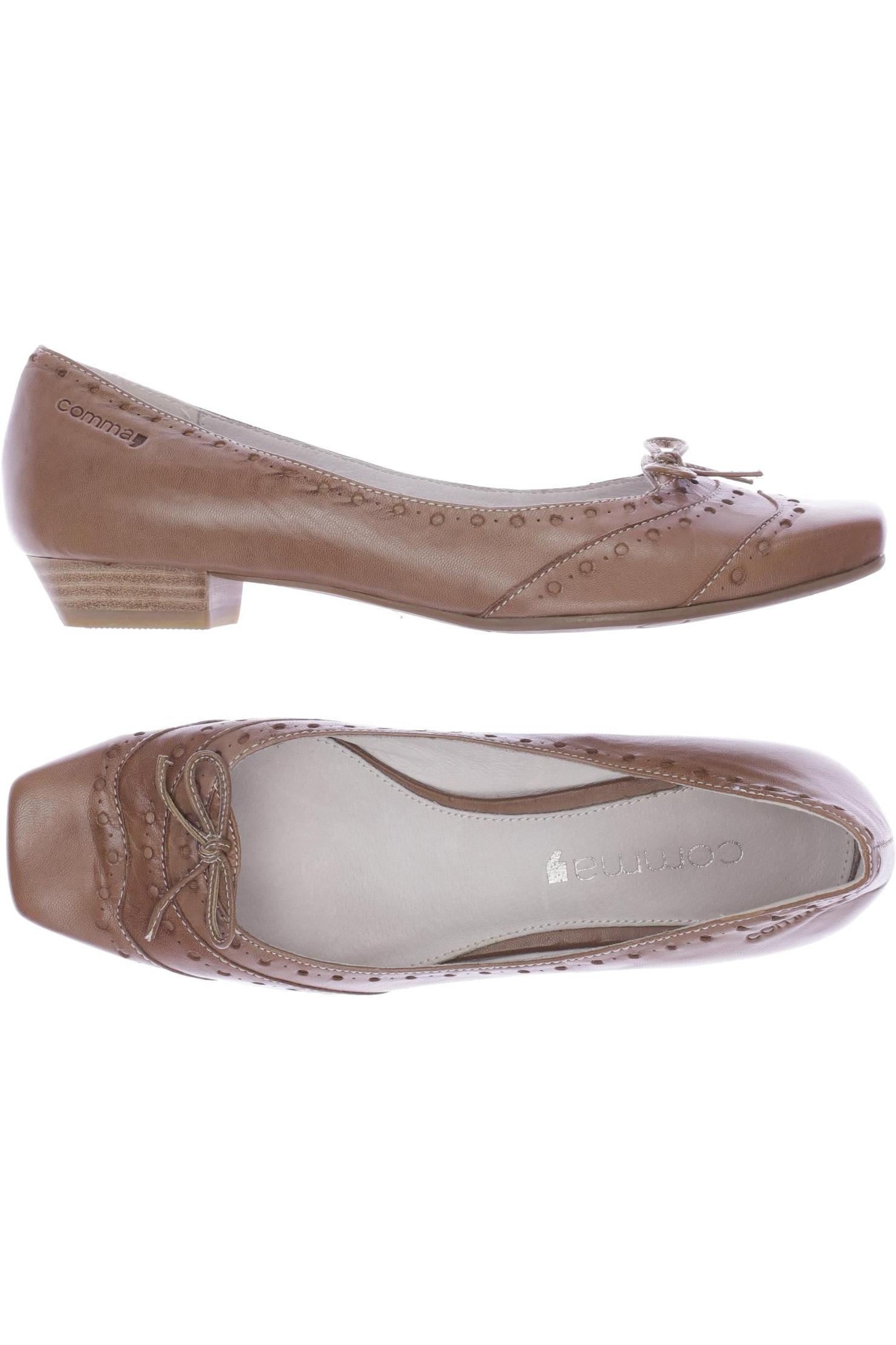 

Comma Damen Ballerinas, beige, Gr. 41