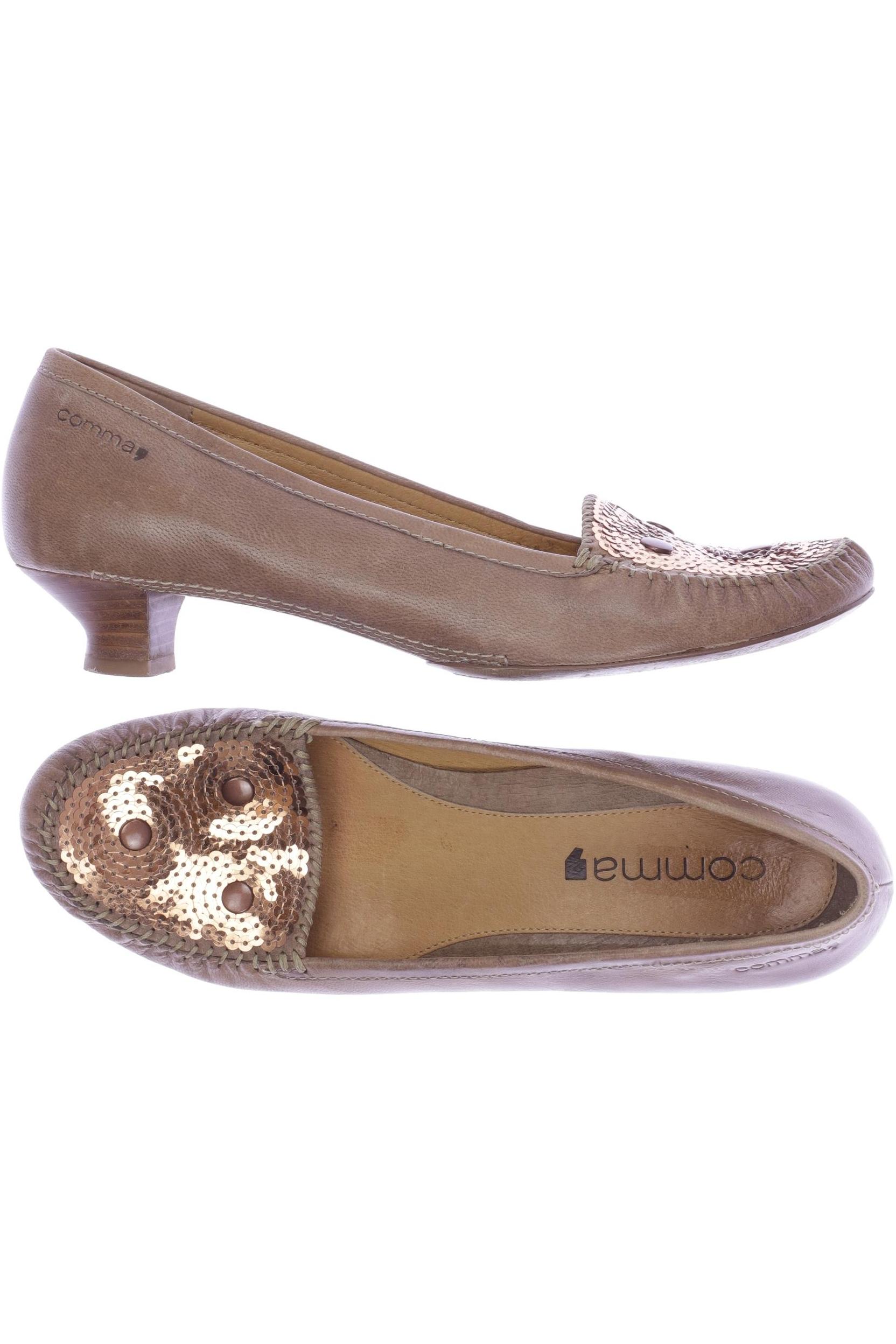 

Comma Damen Ballerinas, braun, Gr. 39