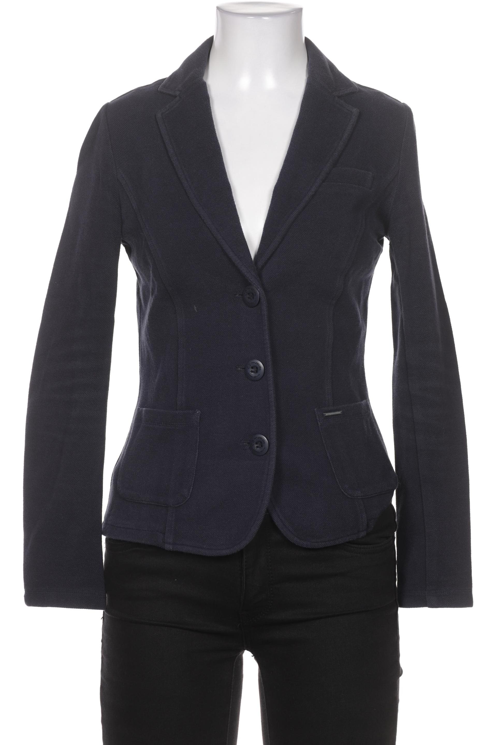 

Comma Damen Blazer, marineblau, Gr. 34