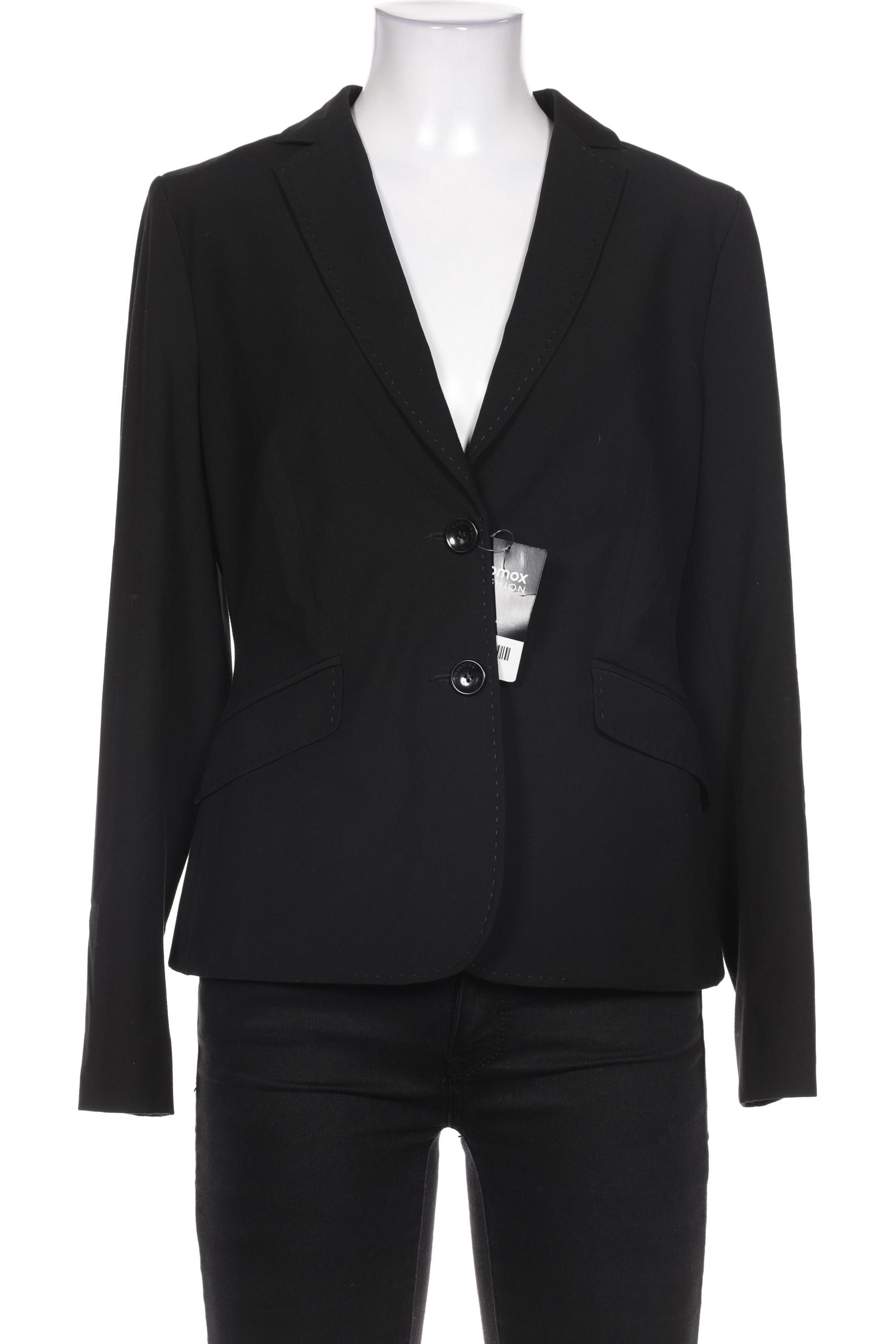 

Comma Damen Blazer, schwarz, Gr. 38