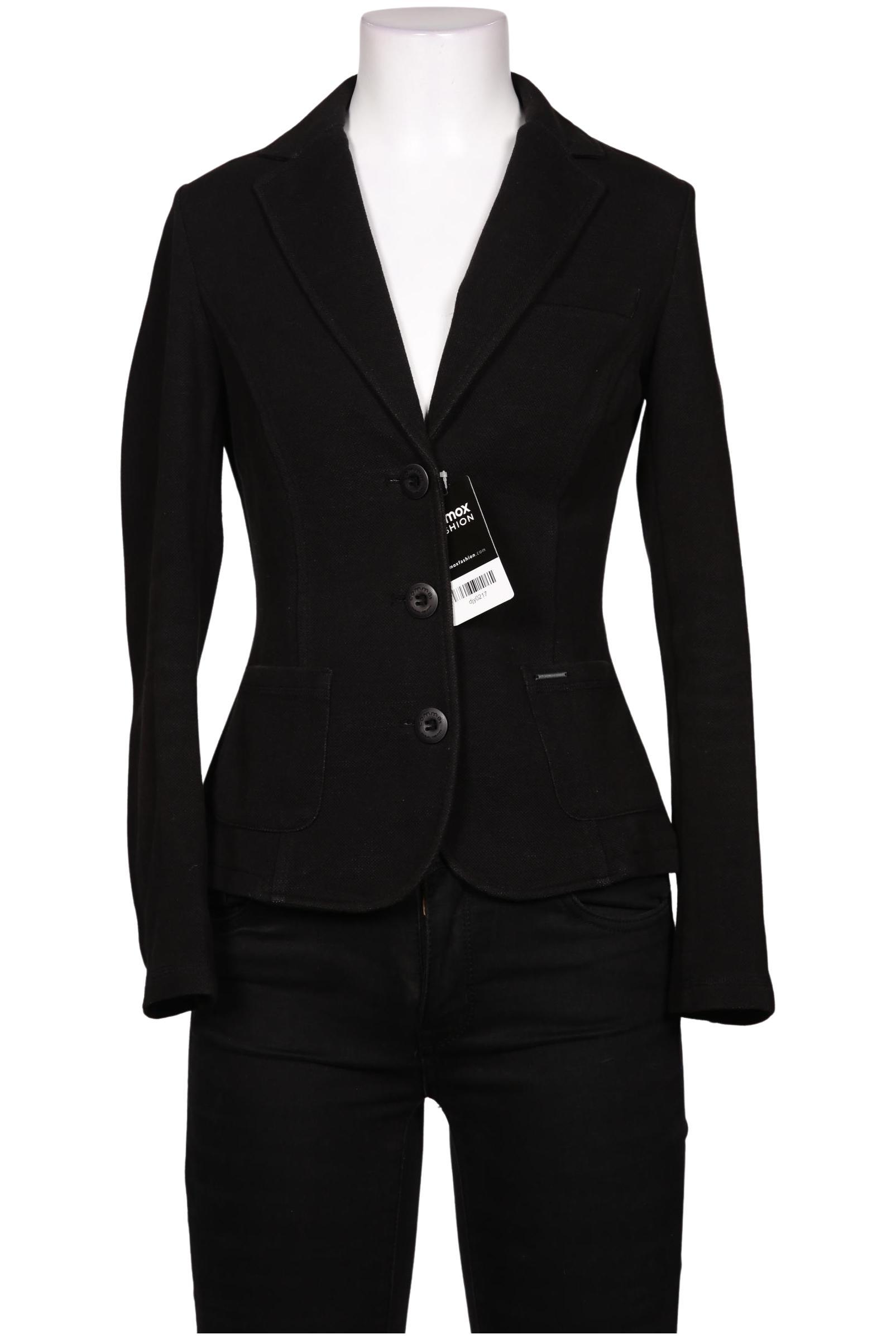 

Comma Damen Blazer, schwarz, Gr. 34