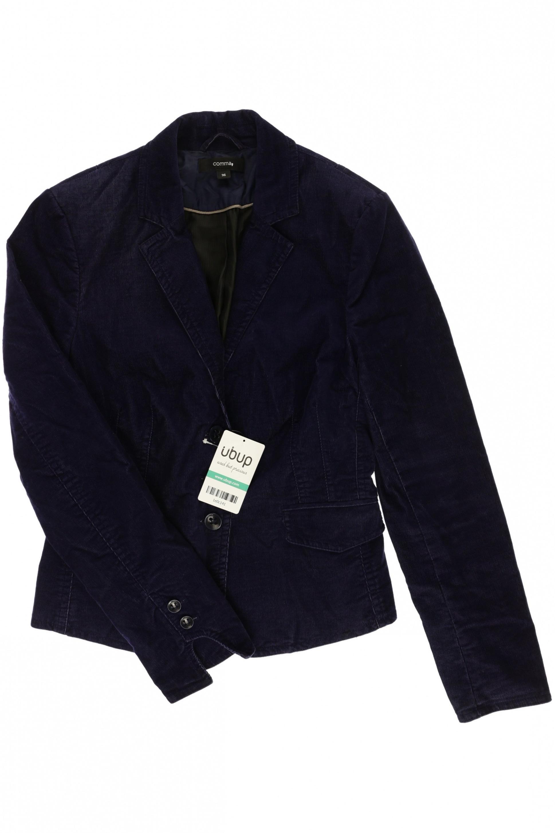 

Comma Damen Blazer, blau, Gr. 36