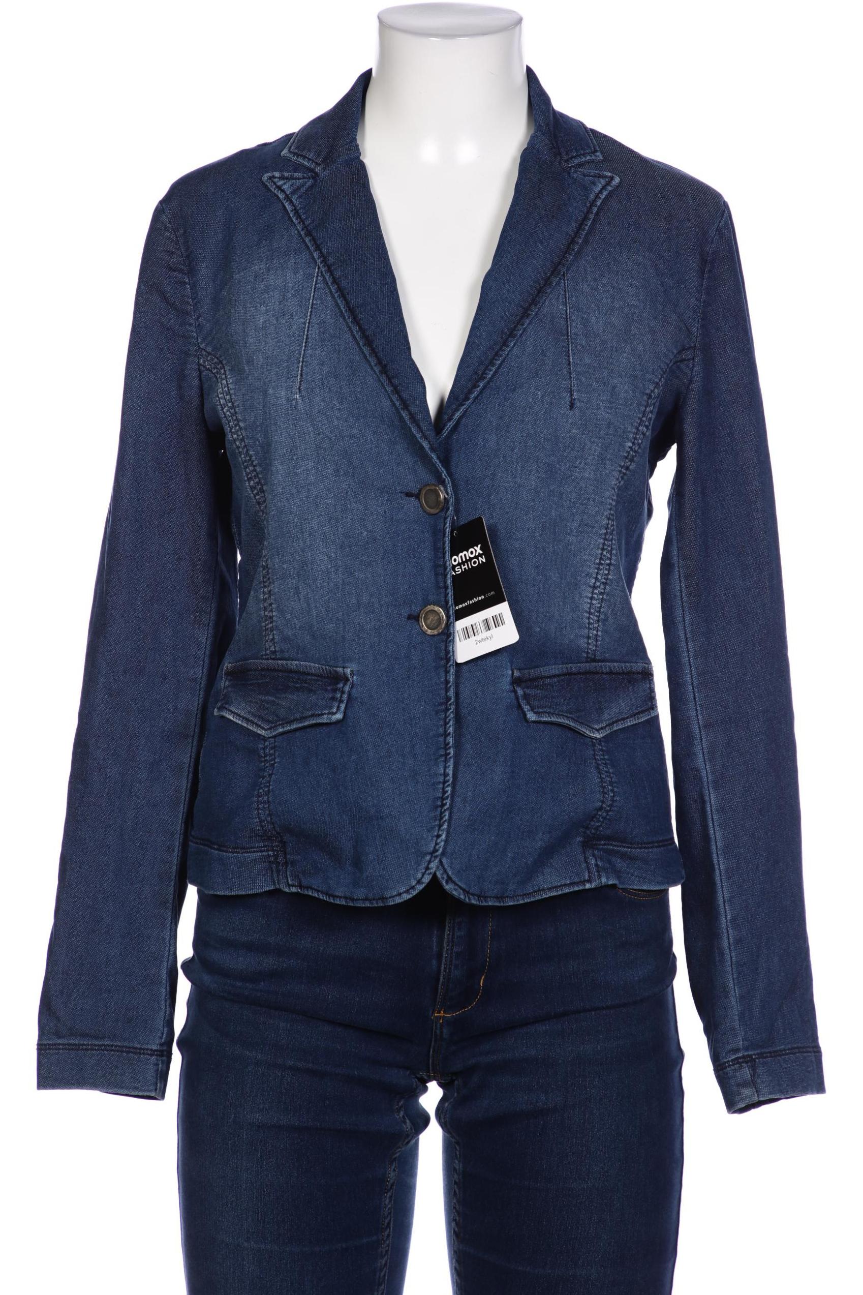 

Comma Damen Blazer, blau, Gr. 38