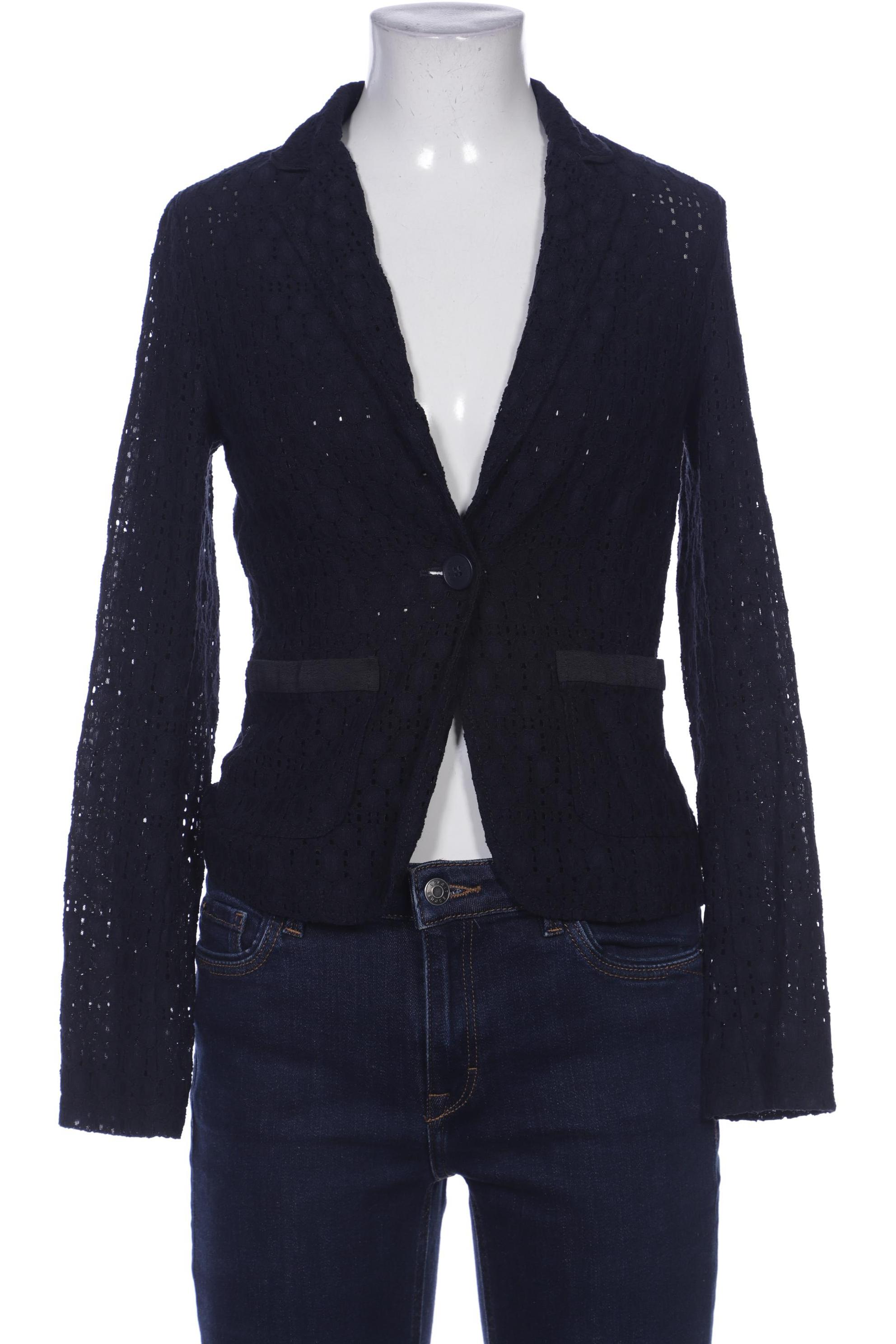 

Comma Damen Blazer, marineblau, Gr. 34