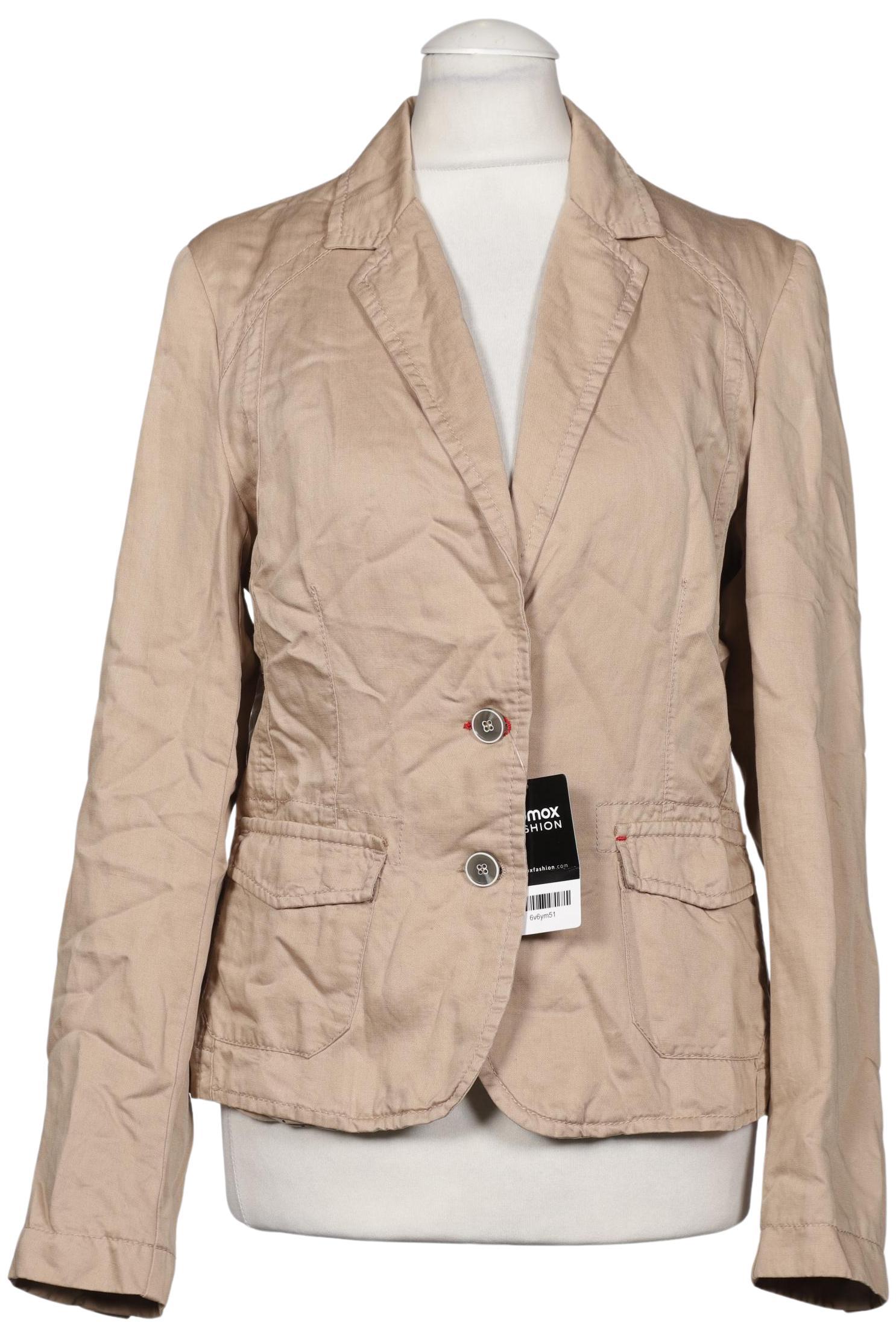 

Comma Damen Blazer, beige, Gr. 36