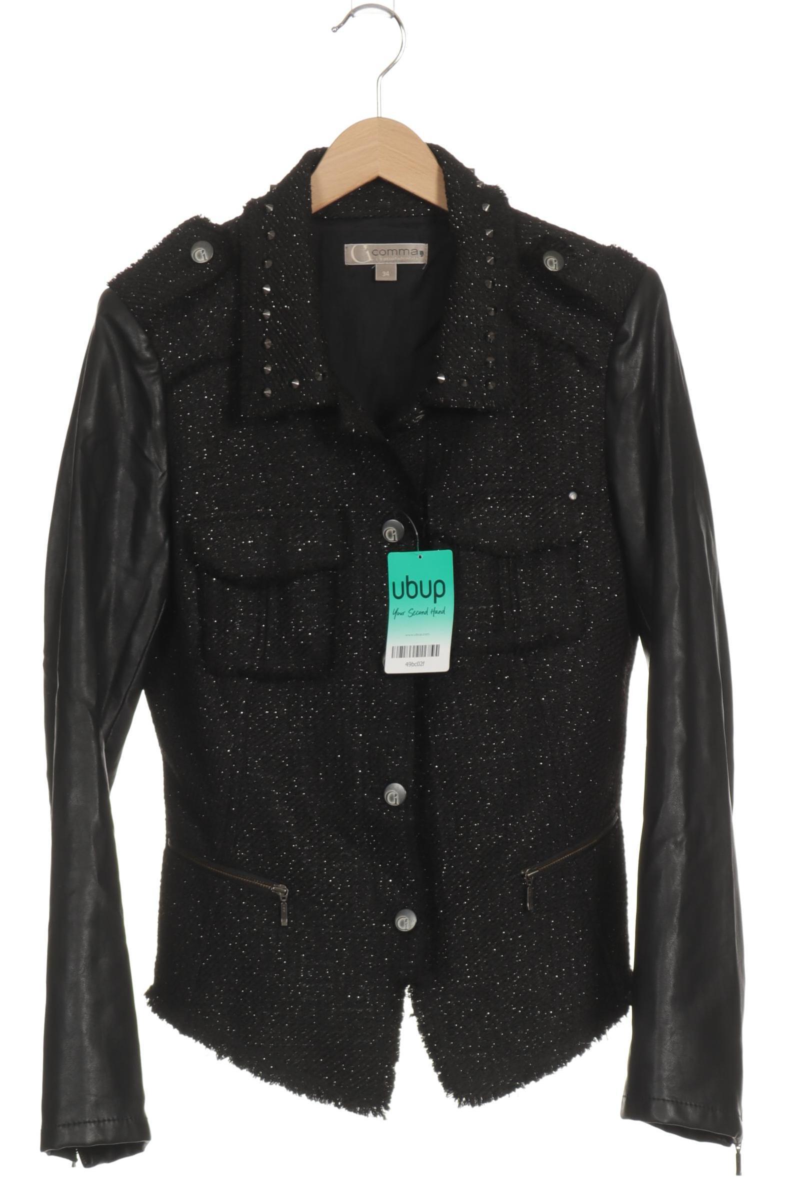 

Comma Damen Blazer, schwarz, Gr. 34