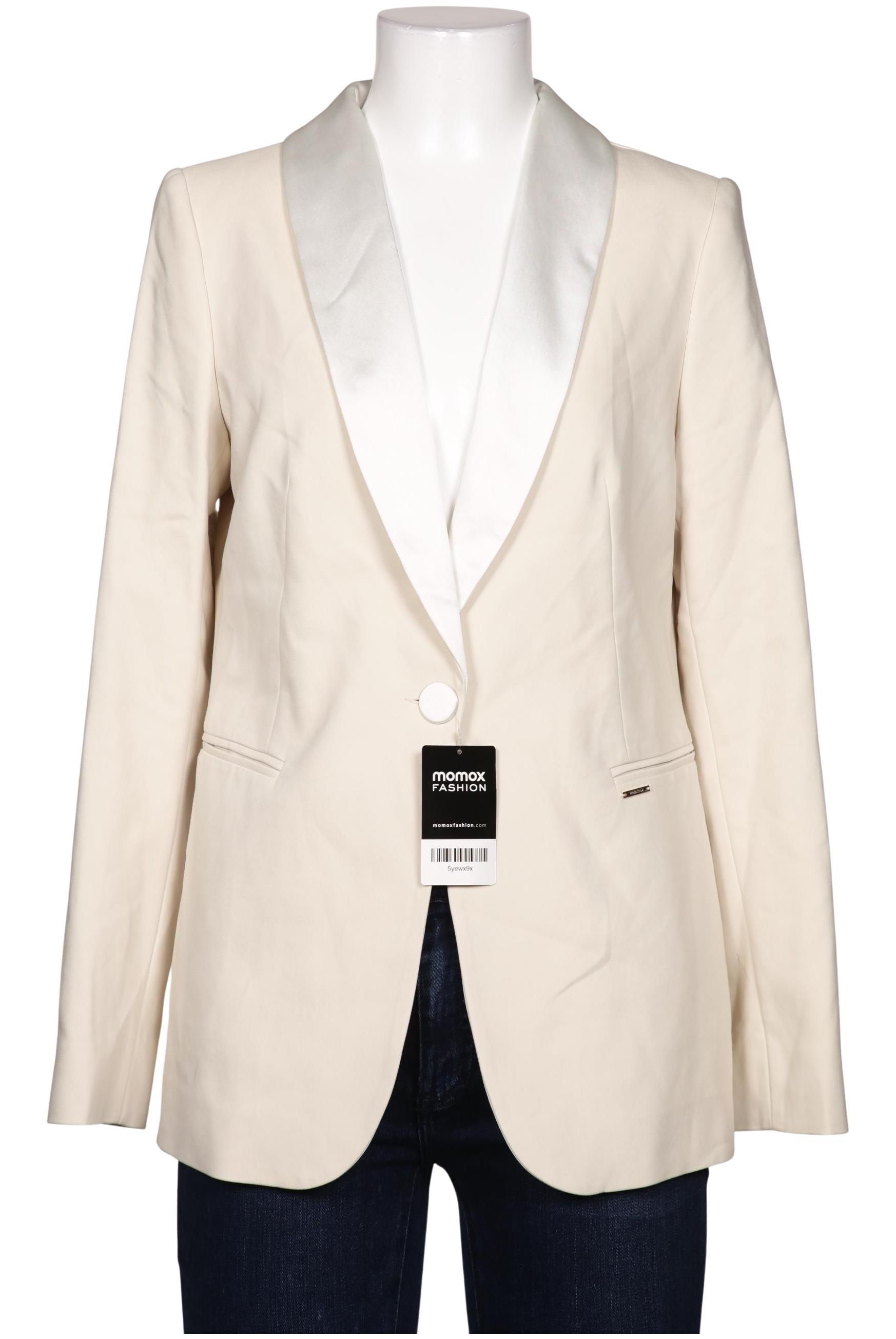 

Comma Damen Blazer, cremeweiß, Gr. 38