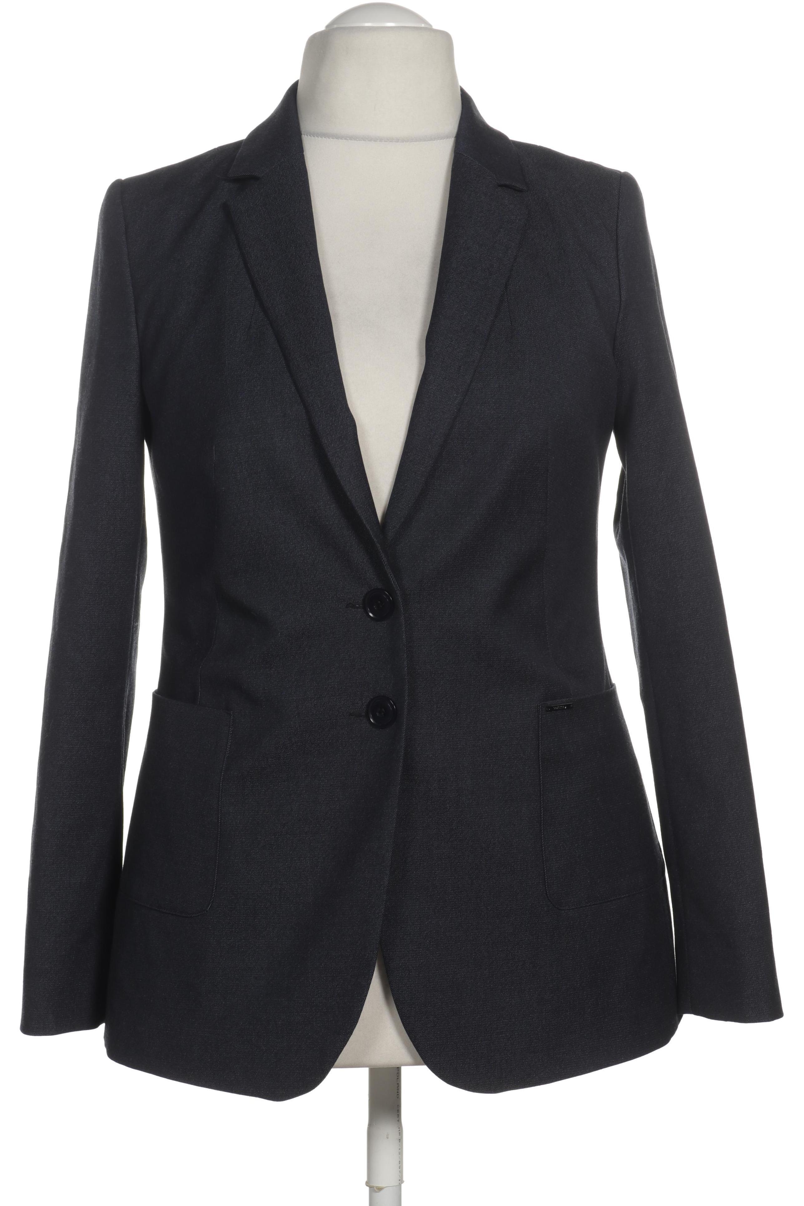 

Comma Damen Blazer, blau, Gr. 42
