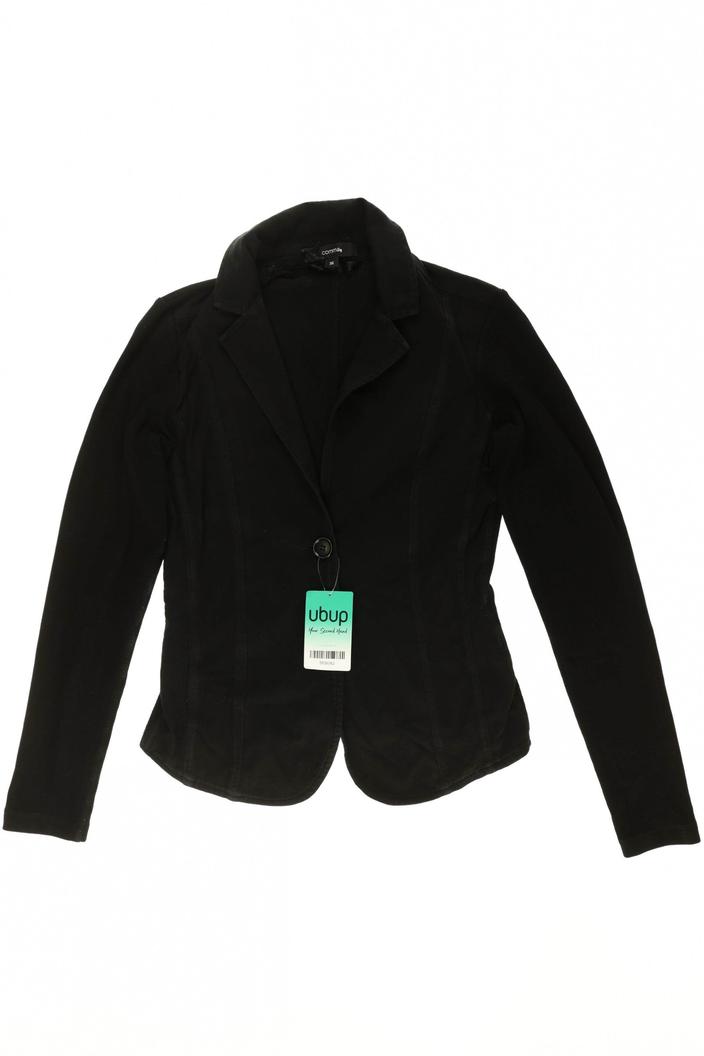 

Comma Damen Blazer, schwarz, Gr. 36