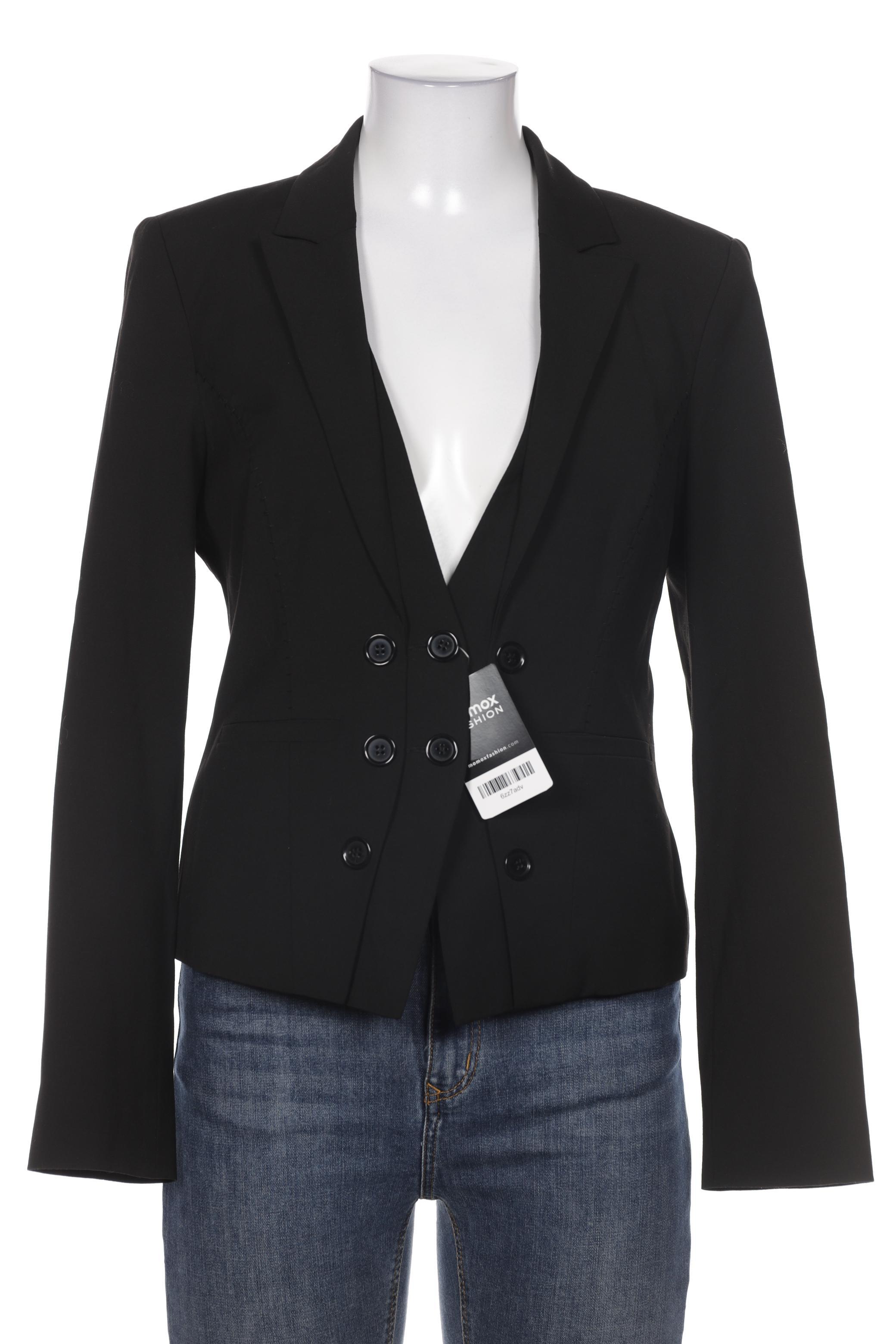 

Comma Damen Blazer, schwarz, Gr. 38