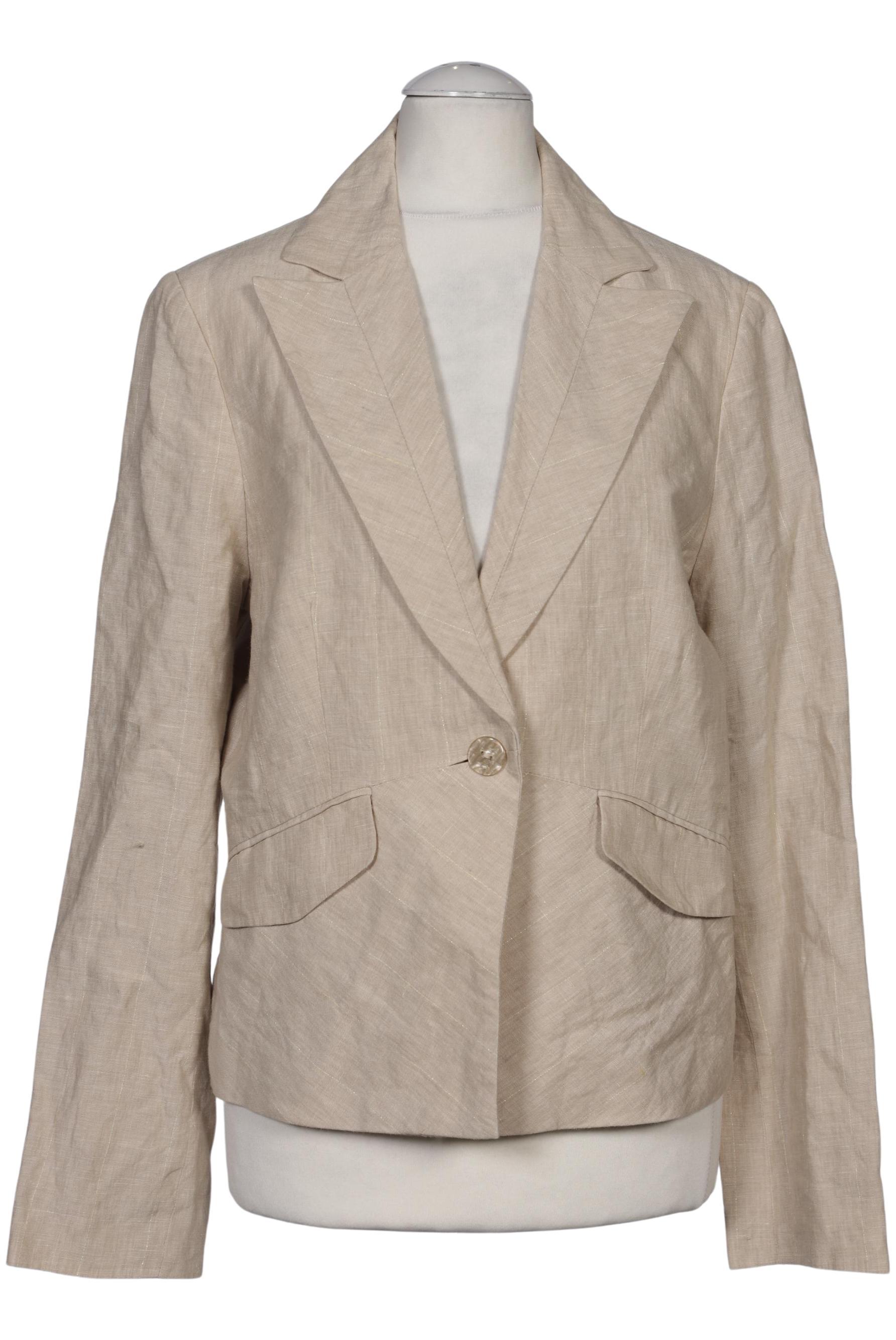 

Comma Damen Blazer, beige, Gr. 38