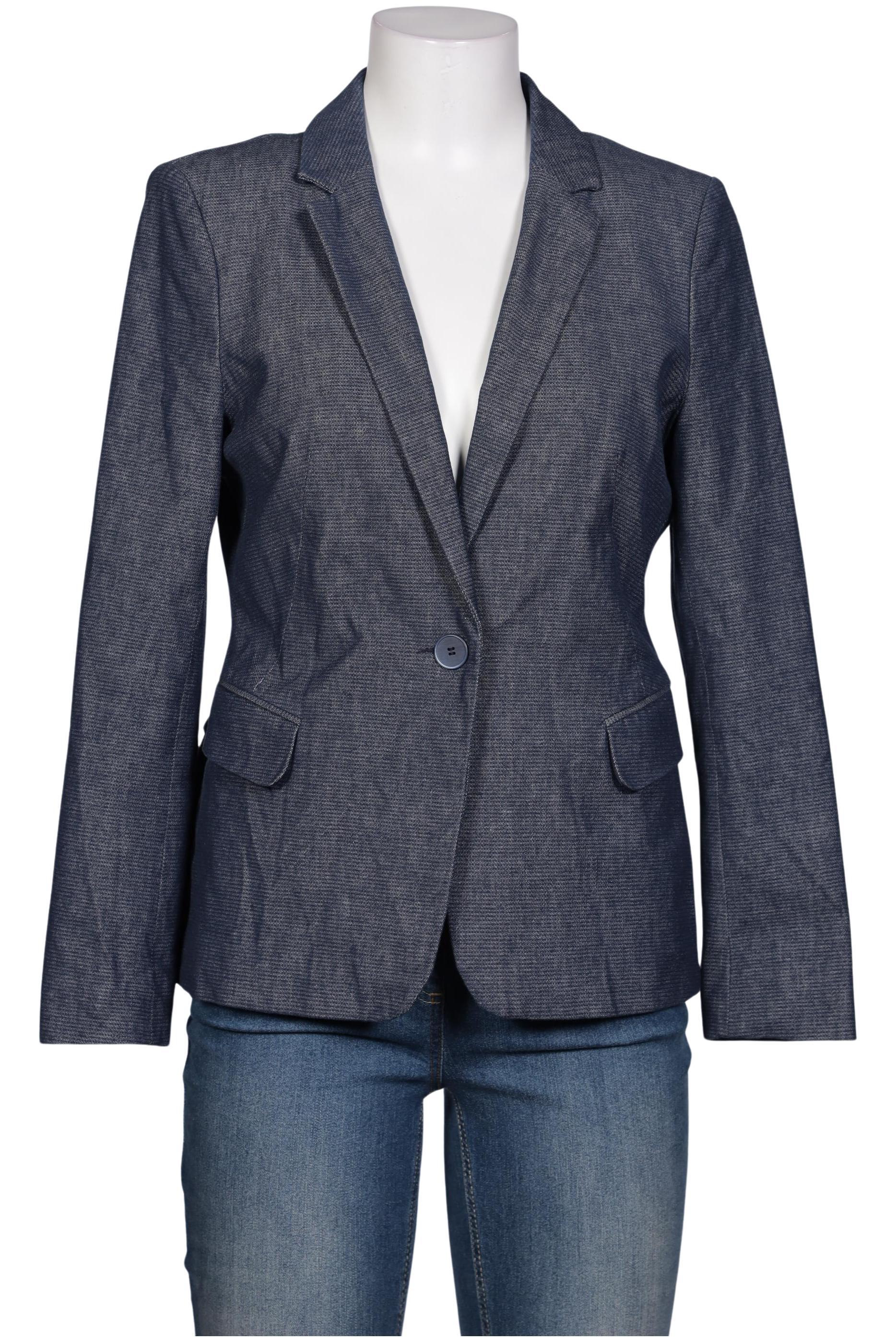 

Comma Damen Blazer, blau, Gr. 40