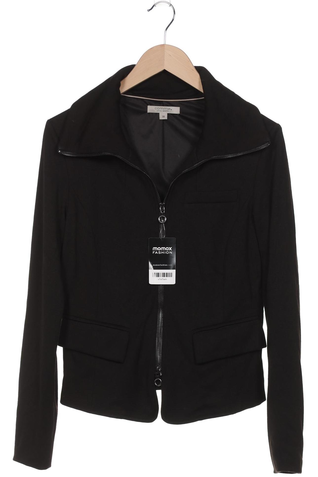 

Comma Damen Blazer, schwarz, Gr. 38