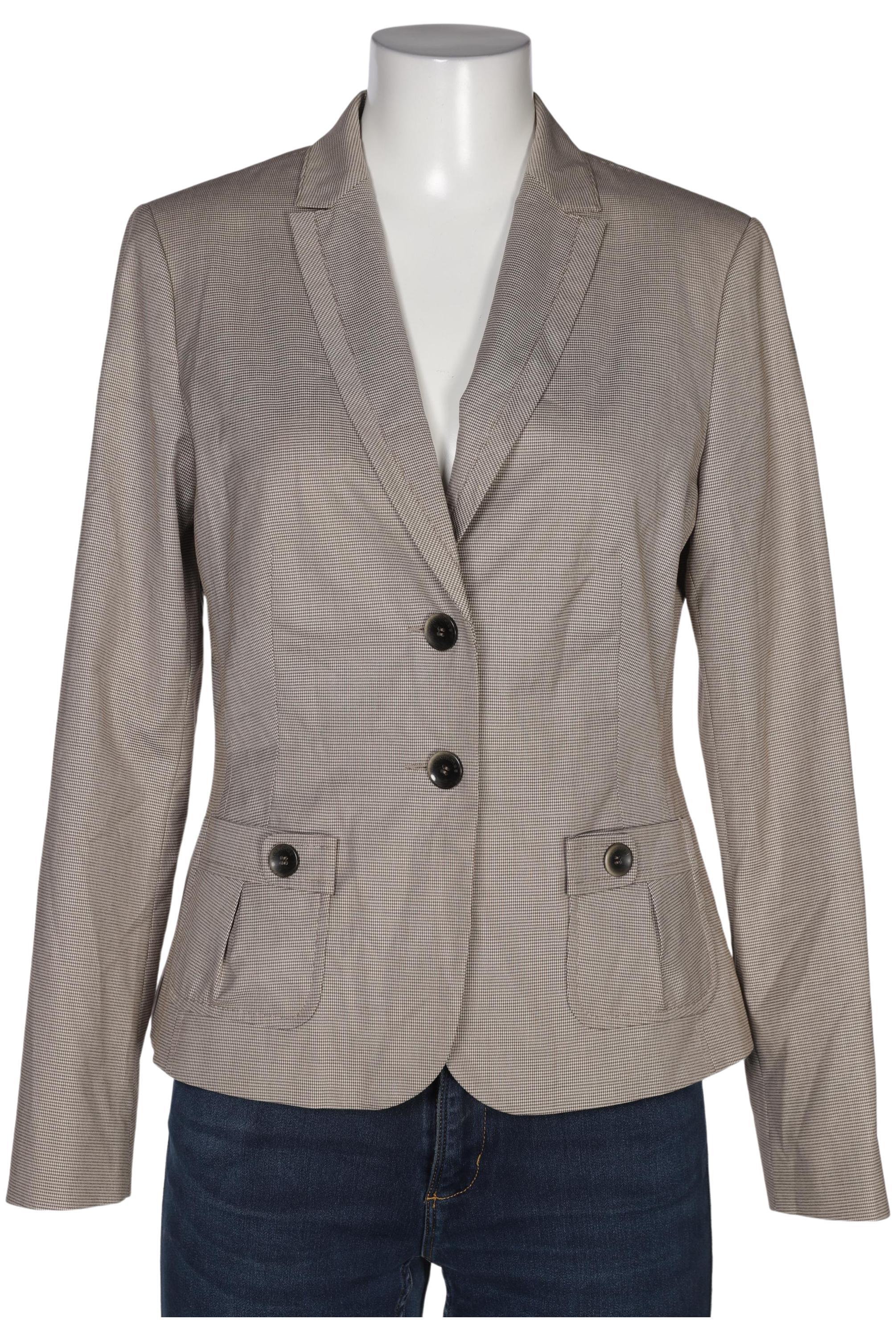 

Comma Damen Blazer, beige, Gr. 40