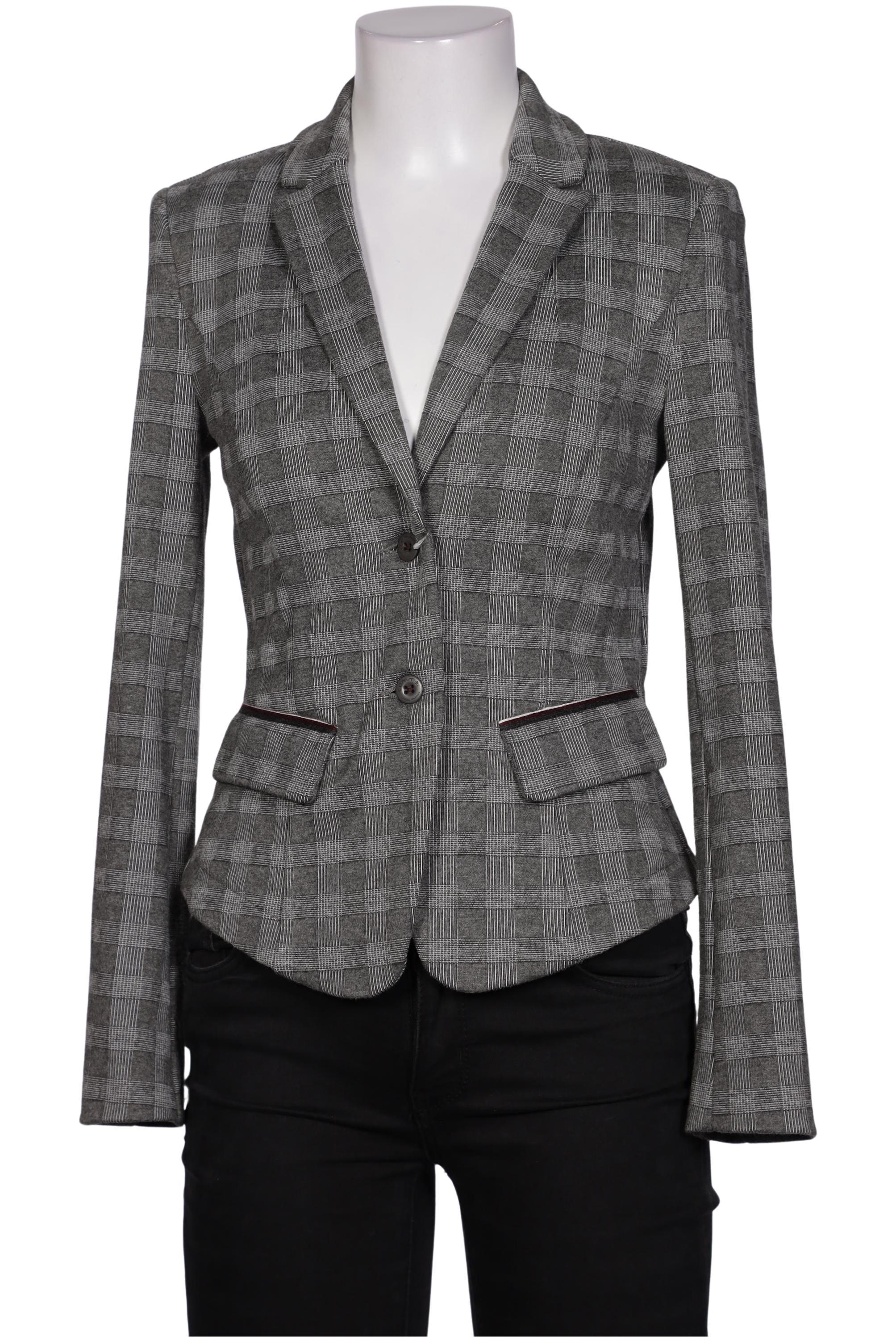 

Comma Damen Blazer, grau, Gr. 34