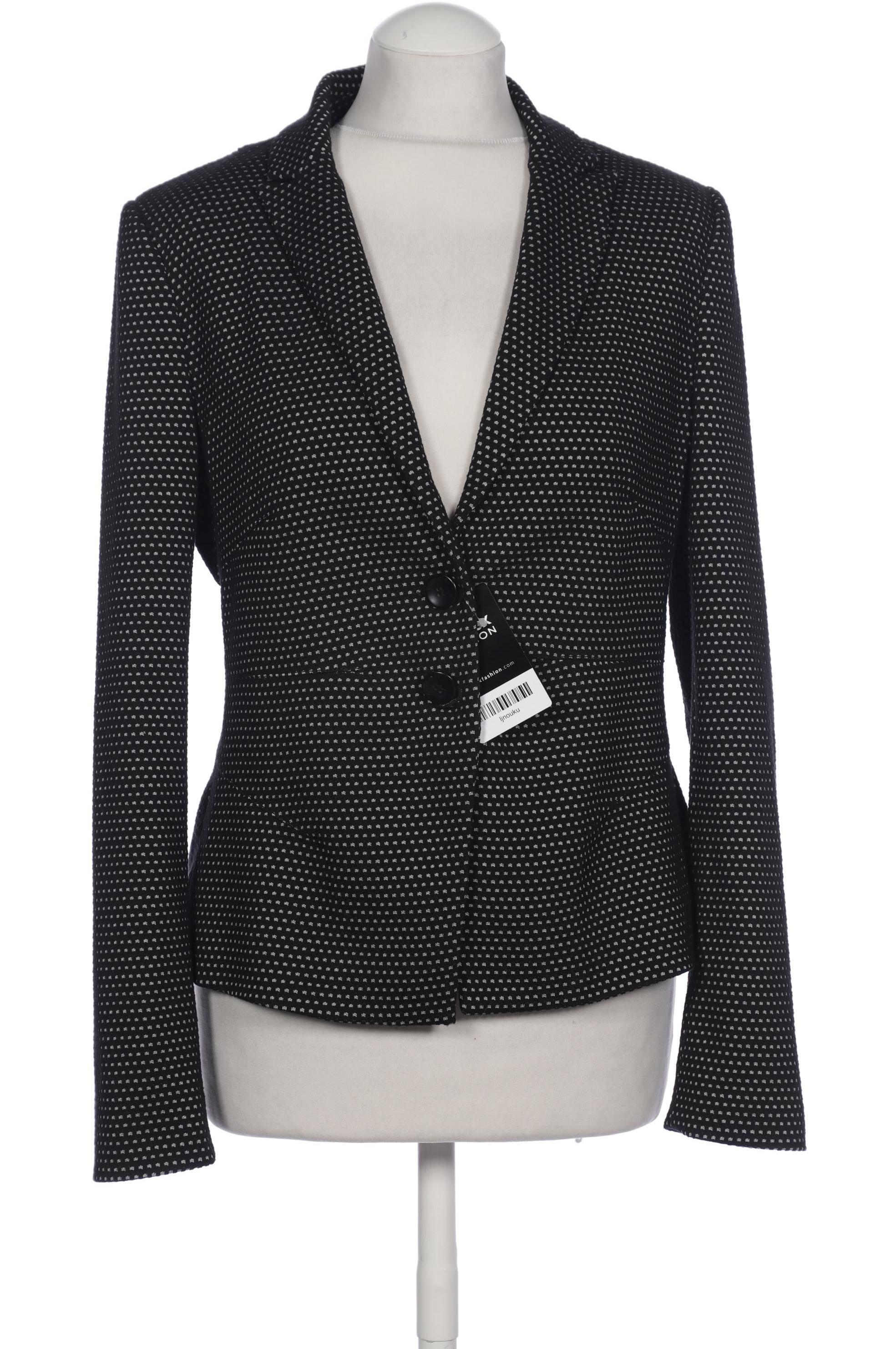 

Comma Damen Blazer, schwarz, Gr. 38