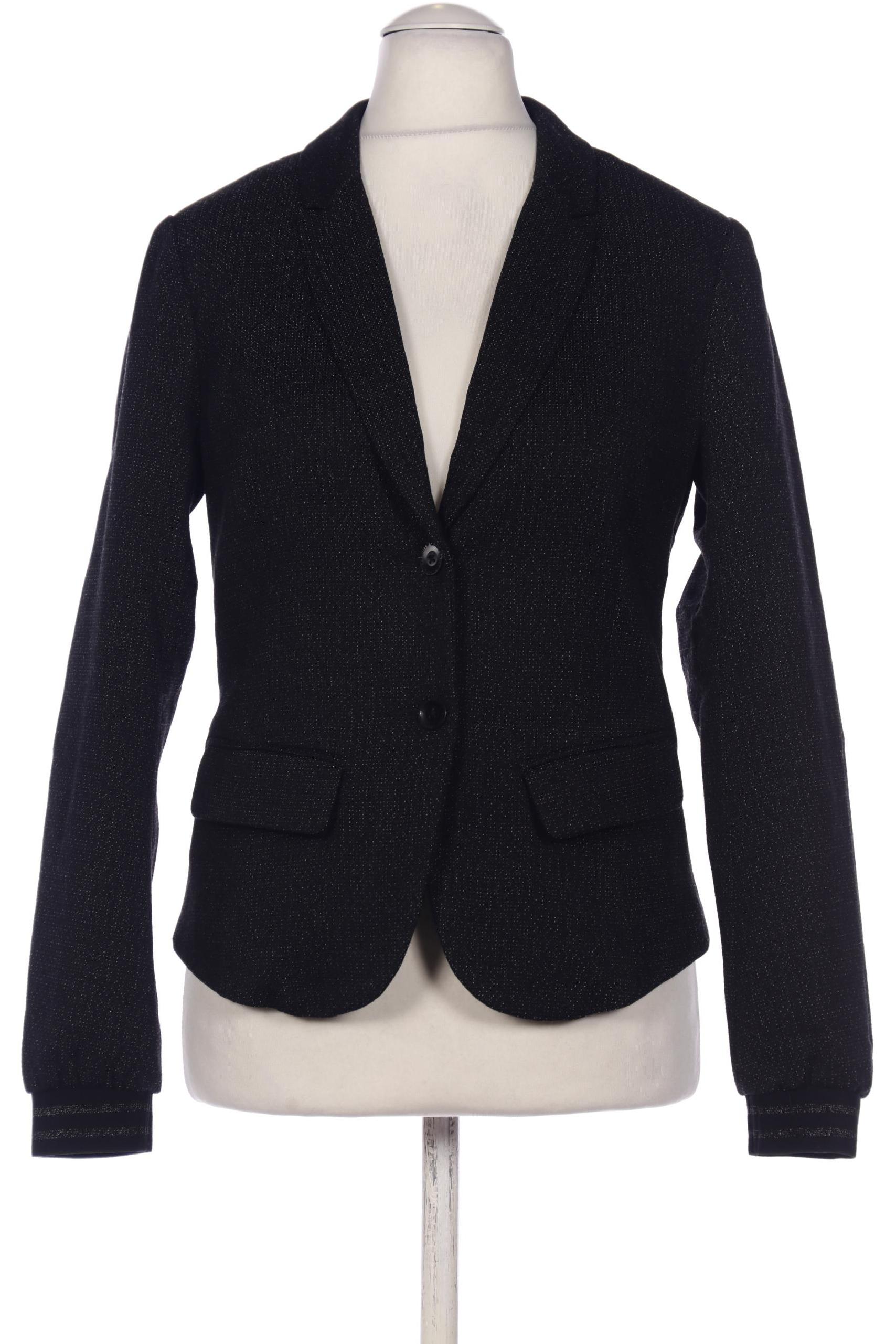 

Comma Damen Blazer, schwarz, Gr. 38
