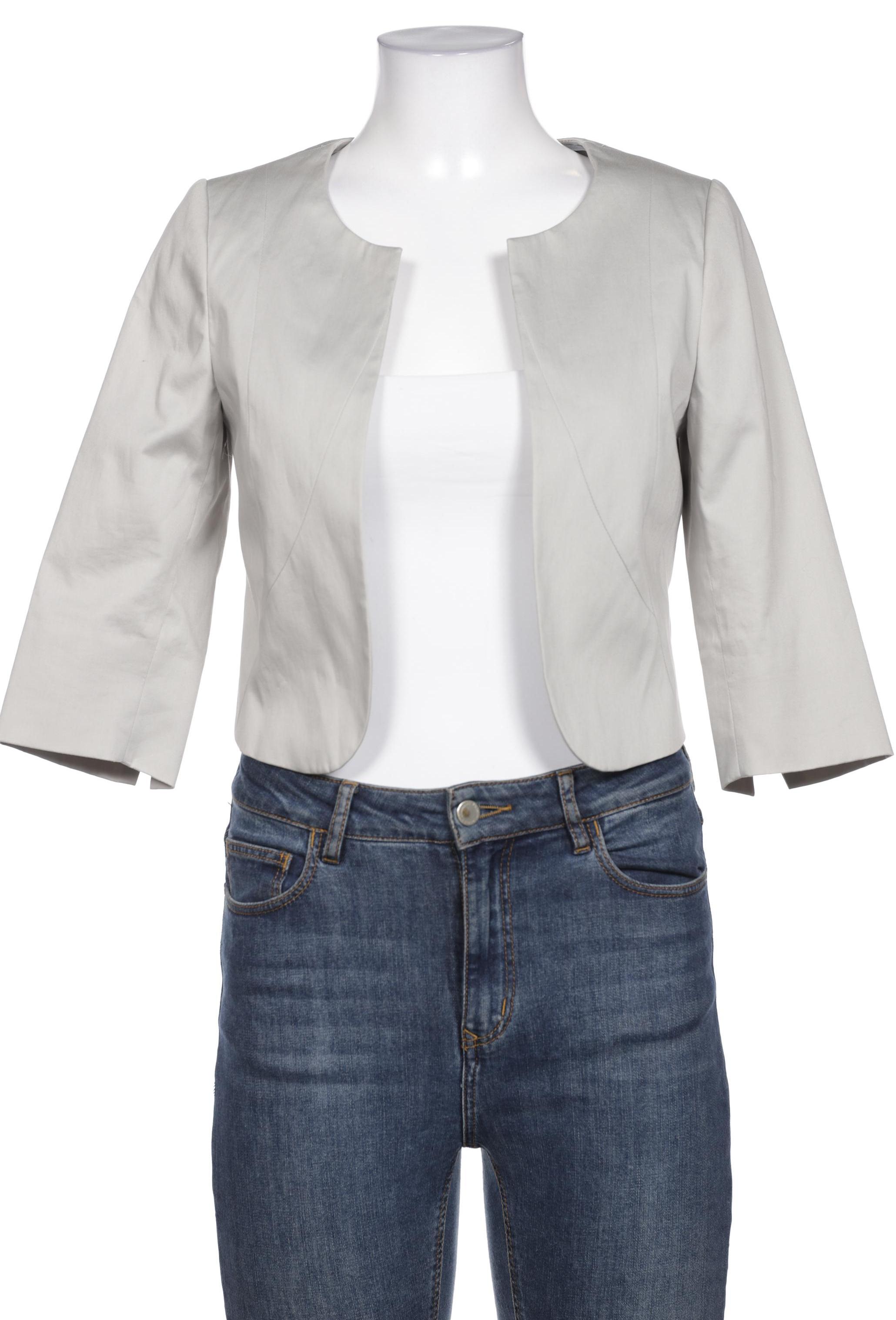 

Comma Damen Blazer, silber, Gr. 36