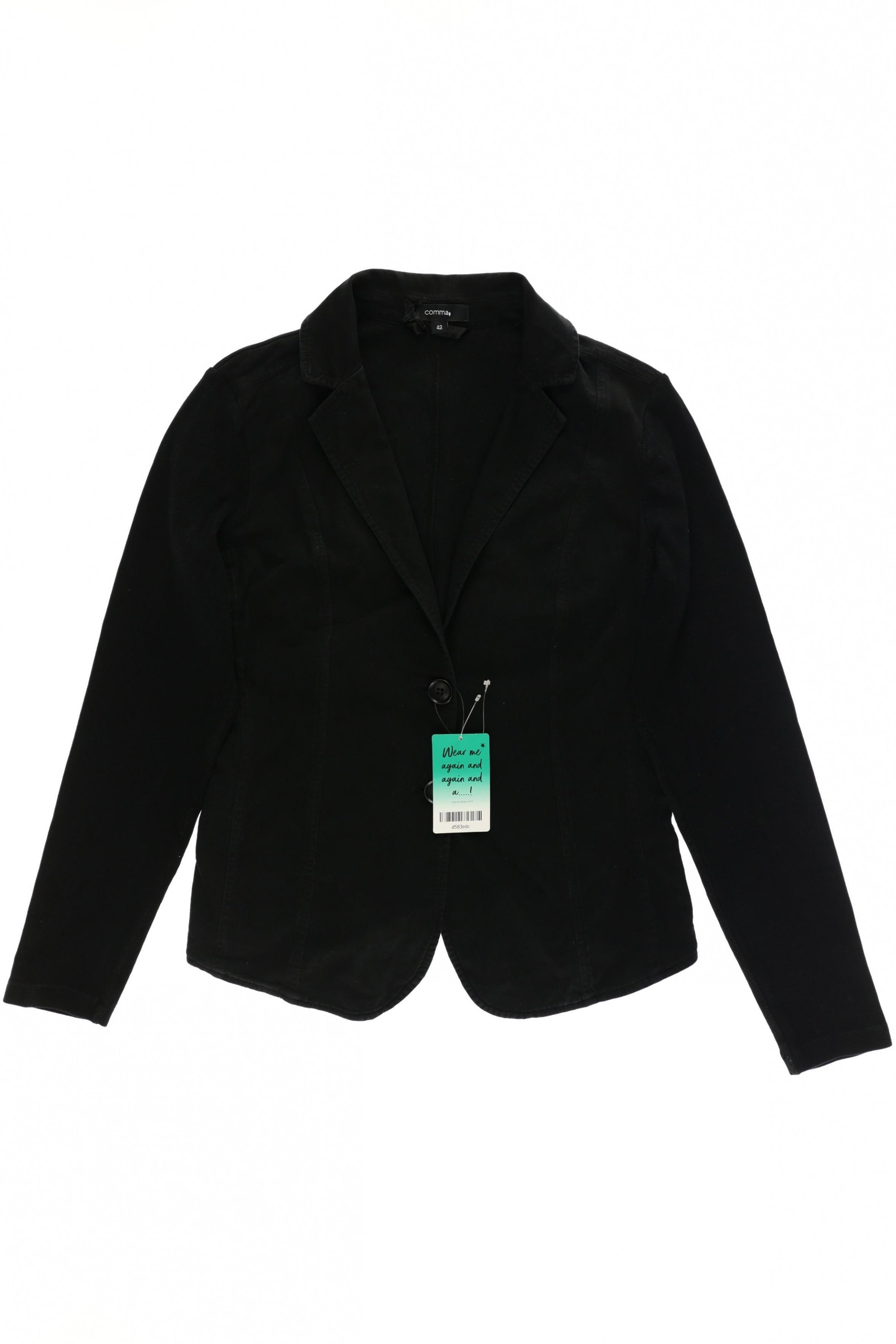 

Comma Damen Blazer, schwarz, Gr. 42