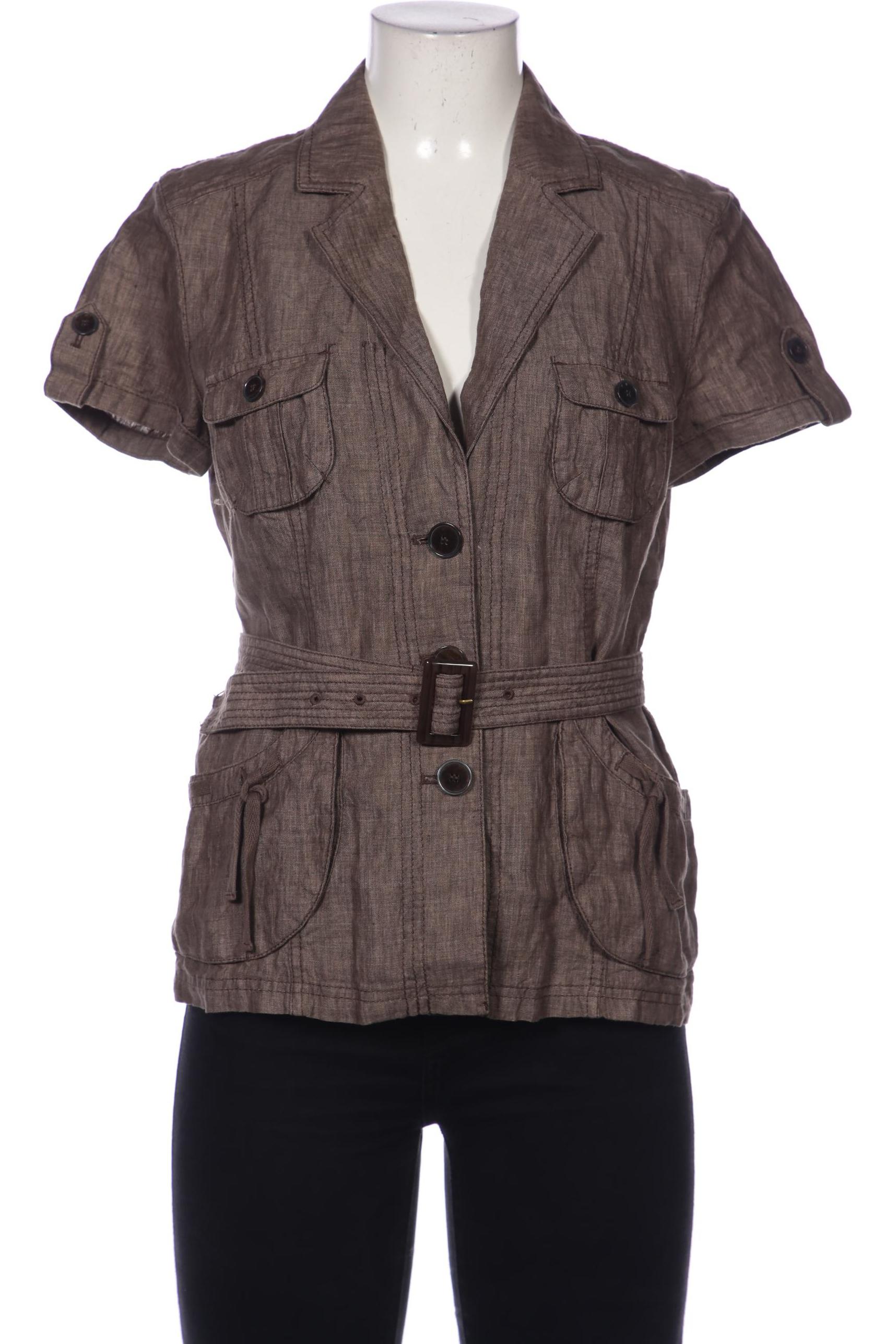

Comma Damen Blazer, braun, Gr. 38