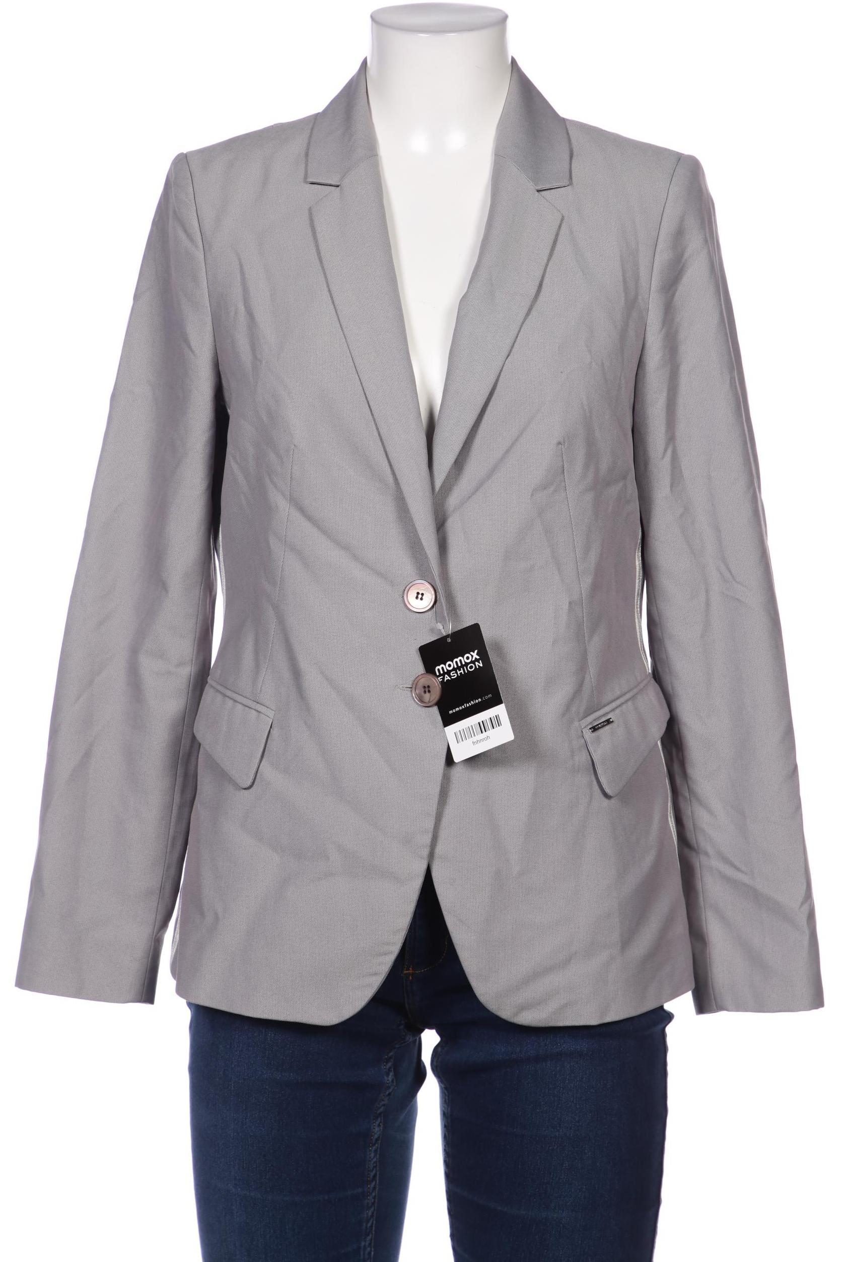 

Comma Damen Blazer, grau, Gr. 40