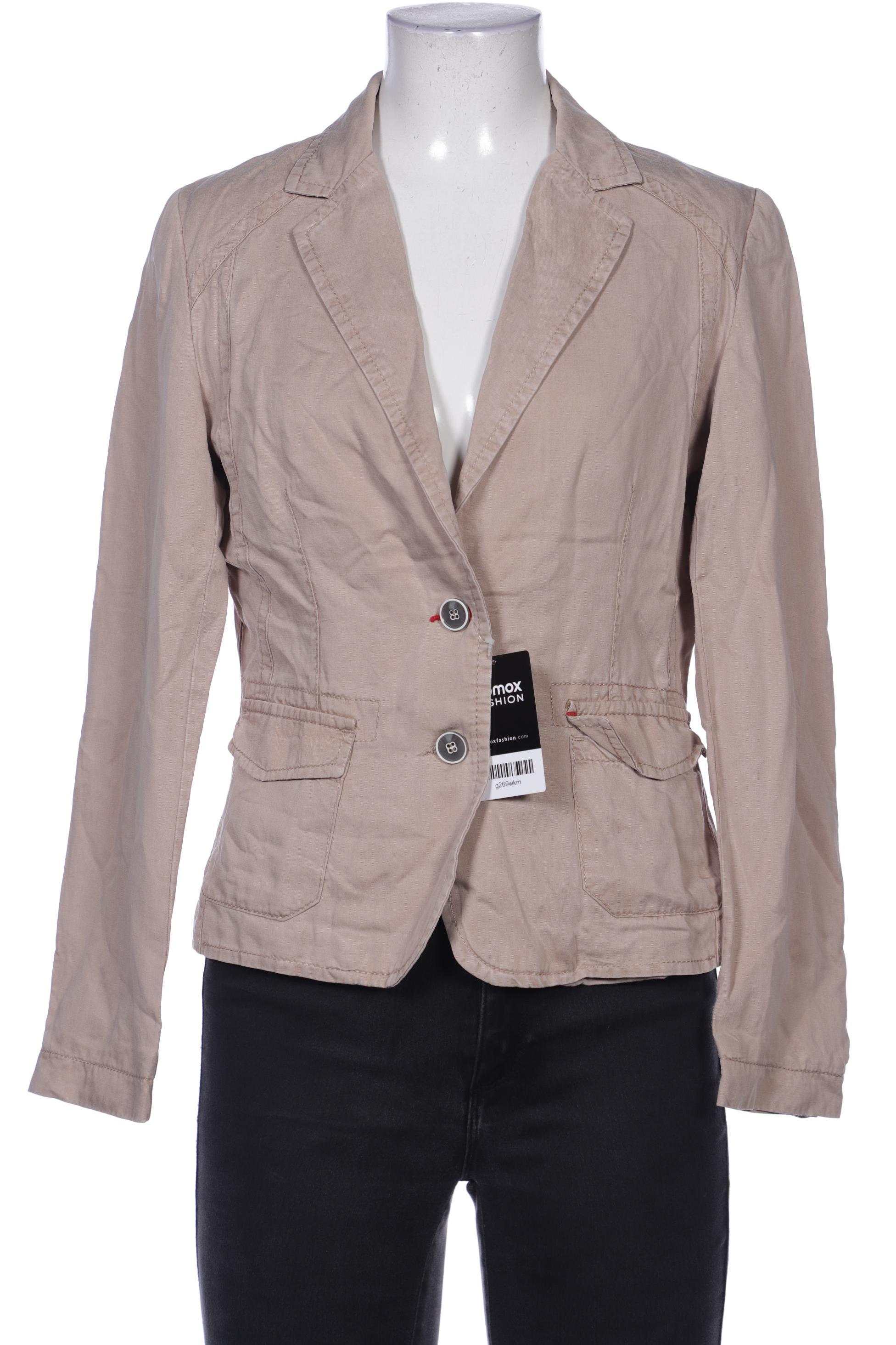 

Comma Damen Blazer, beige, Gr. 36