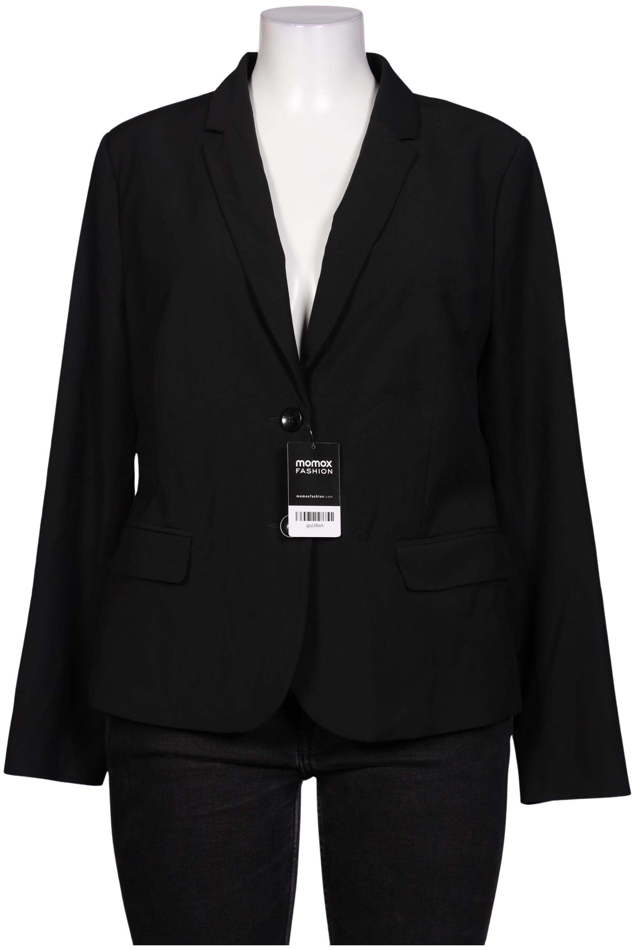 

Comma Damen Blazer, schwarz, Gr. 46