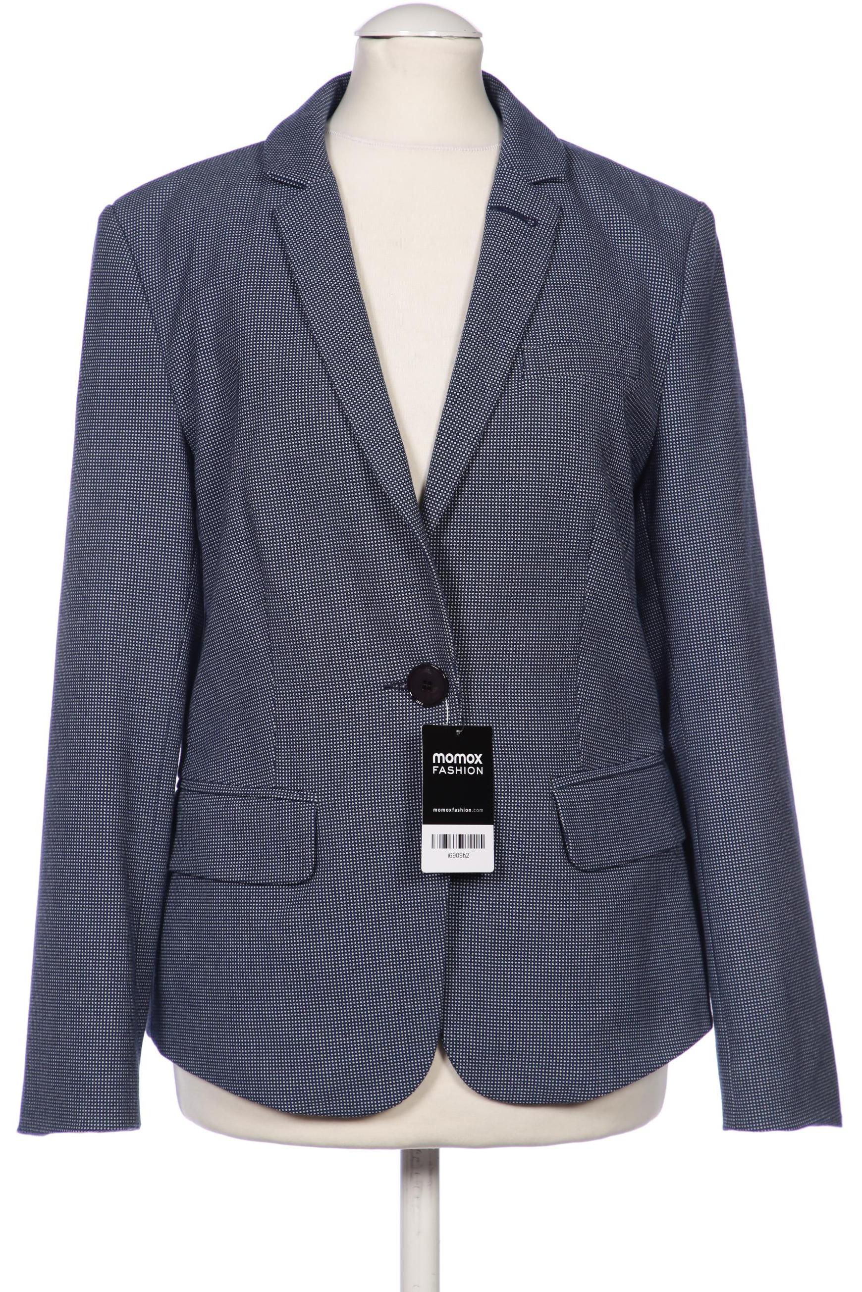 

Comma Damen Blazer, blau, Gr. 36