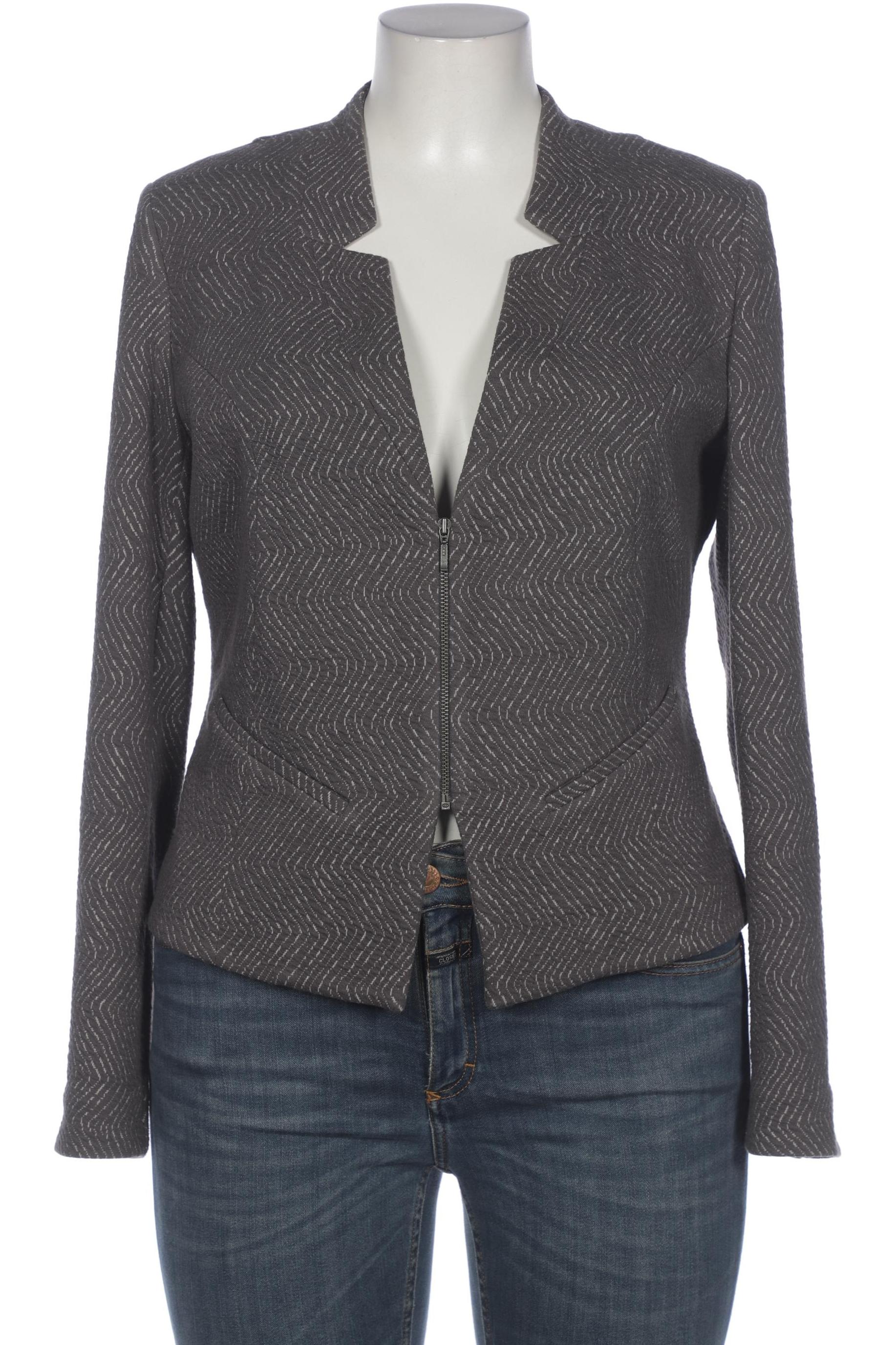

Comma Damen Blazer, grau, Gr. 42