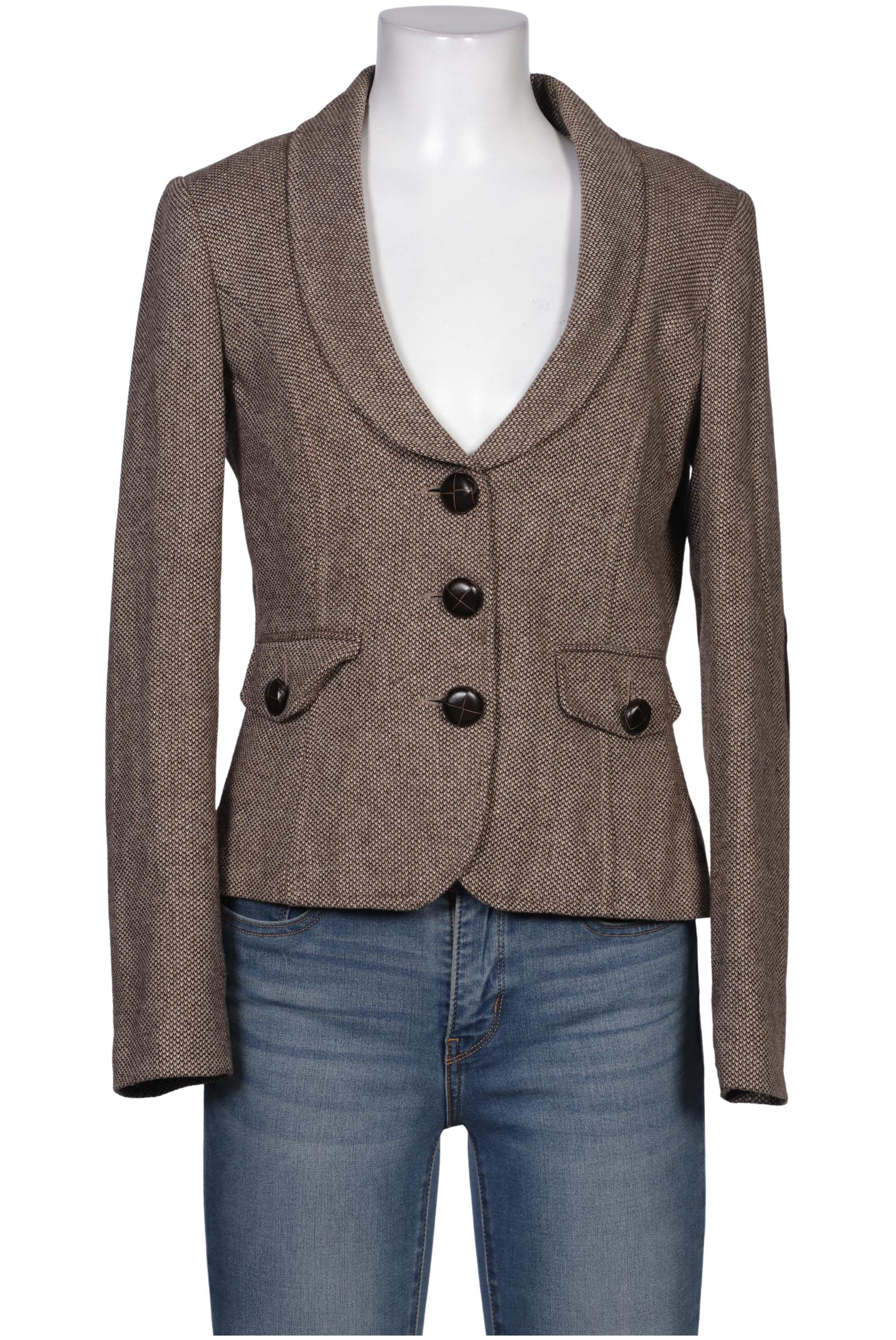 

Comma Damen Blazer, braun, Gr. 36