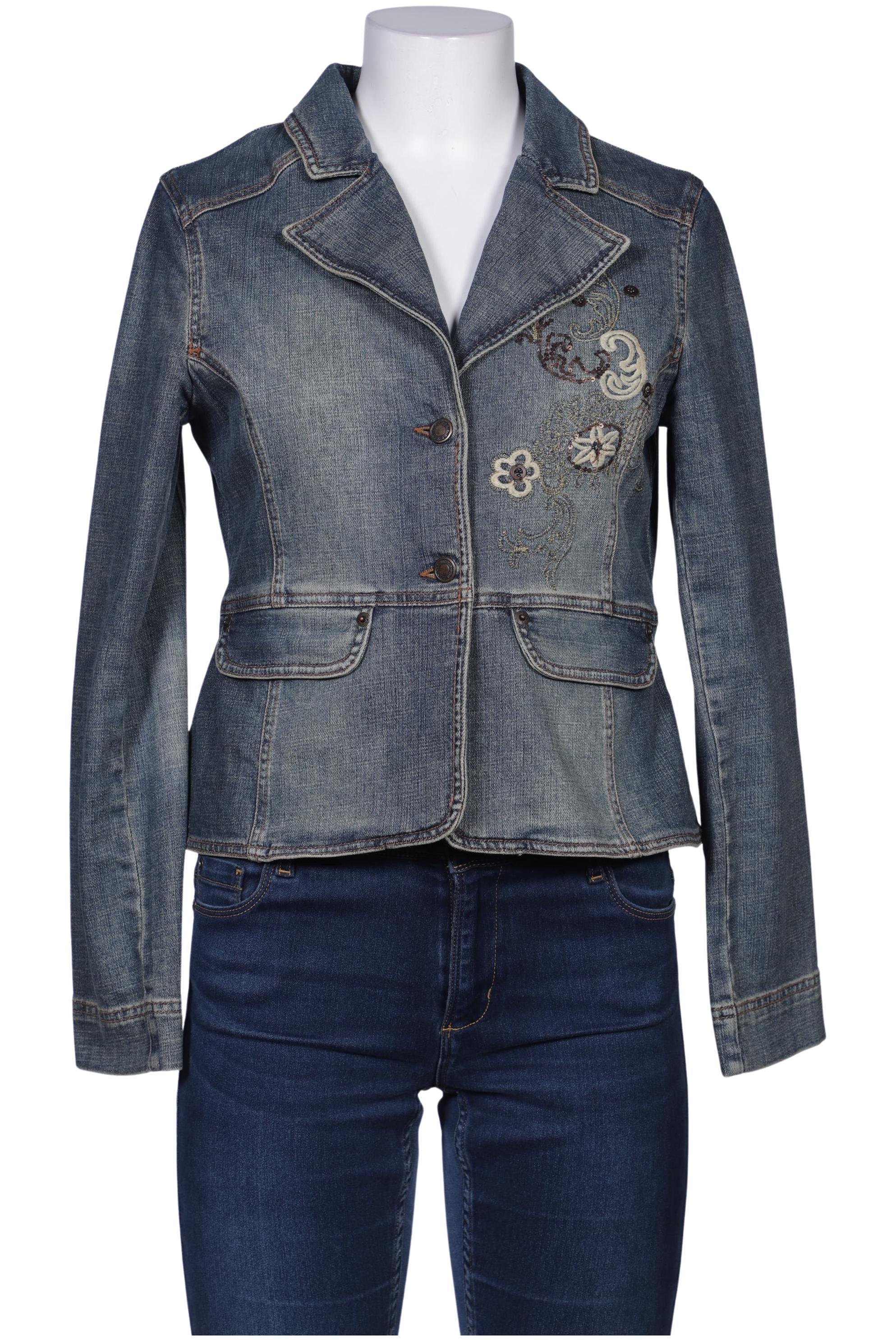 

Comma Damen Blazer, blau, Gr. 40