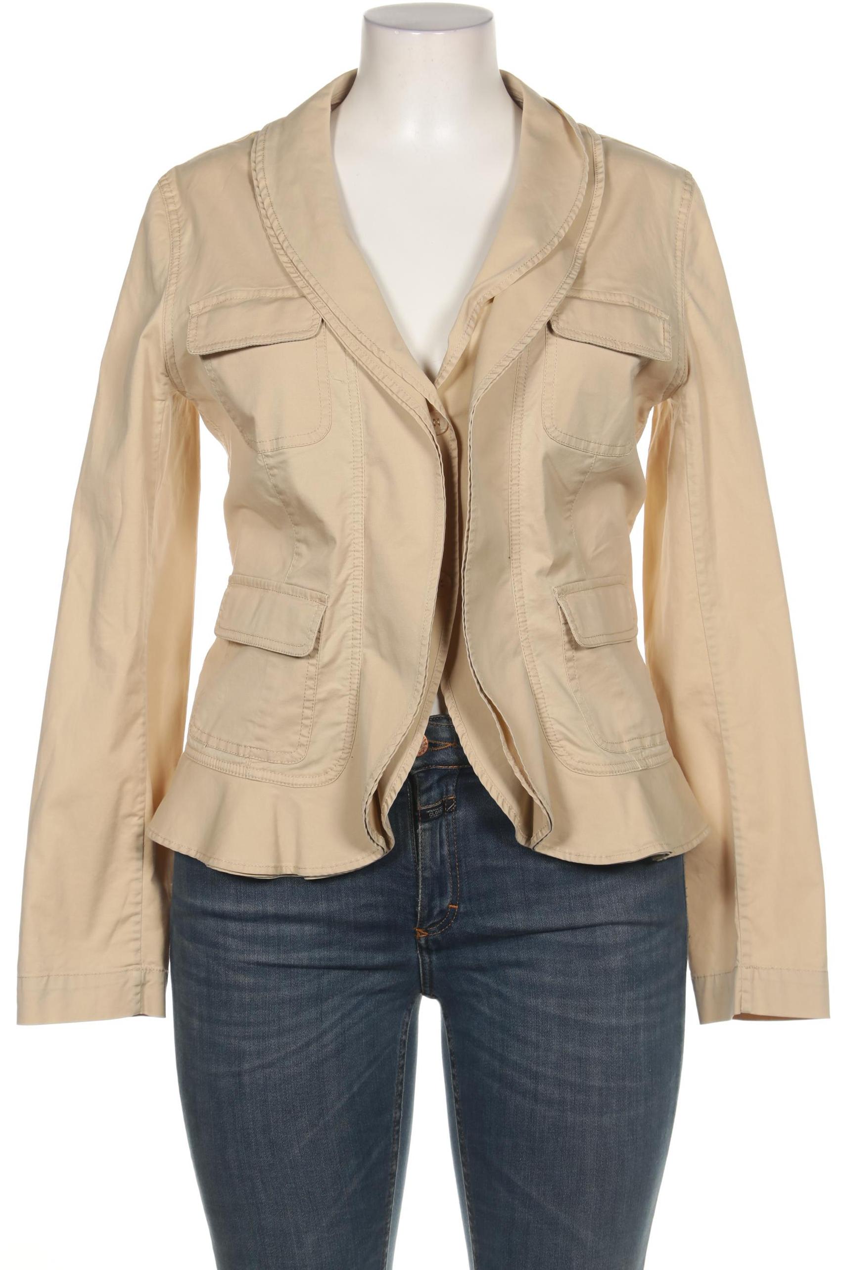 

Comma Damen Blazer, beige, Gr. 42