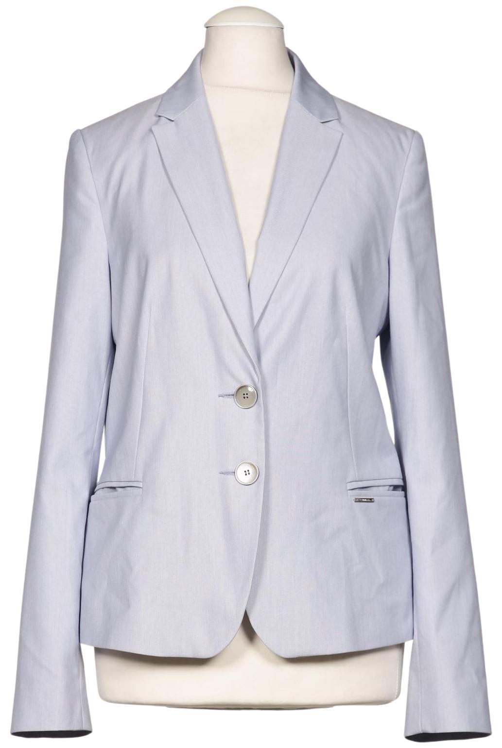 

Comma Damen Blazer, hellblau, Gr. 34